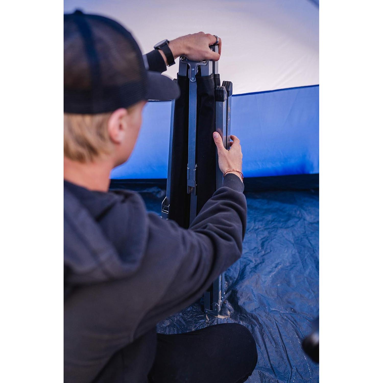 Cama de Camping Plegable Stansport Base Camp 203x76 cm