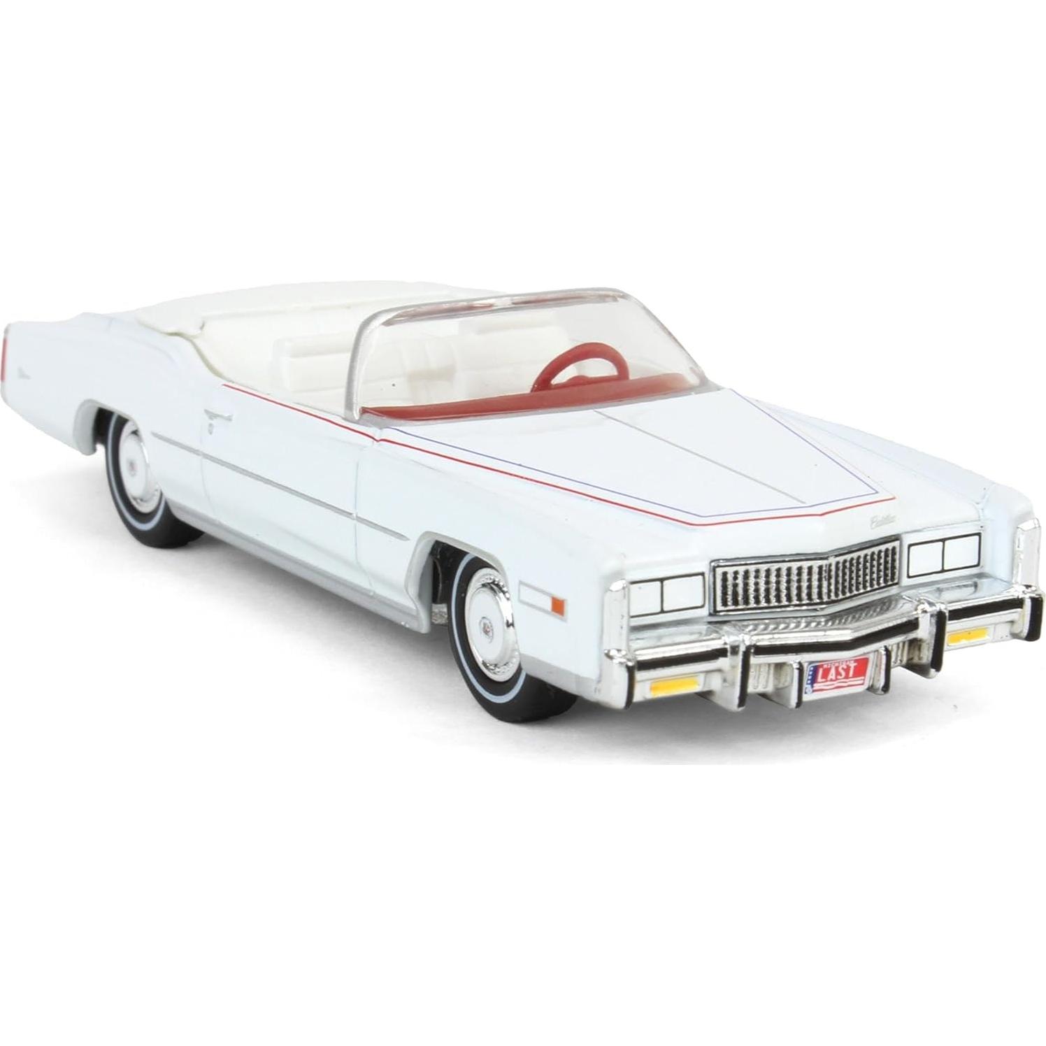 Coche Diecast 1:64 Greenlight 1976 Eldorado Convertible Blanco