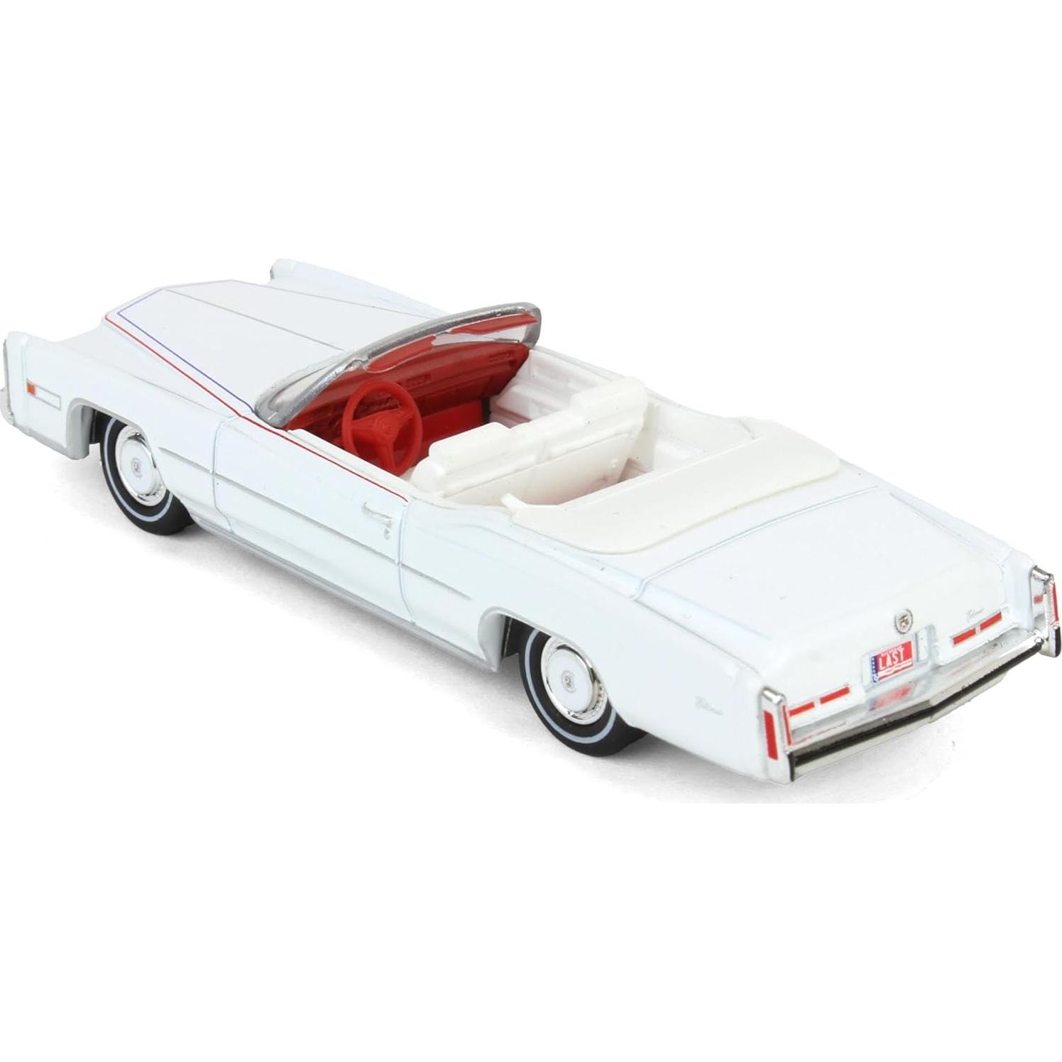 Coche Diecast 1:64 Greenlight 1976 Eldorado Convertible Blanco