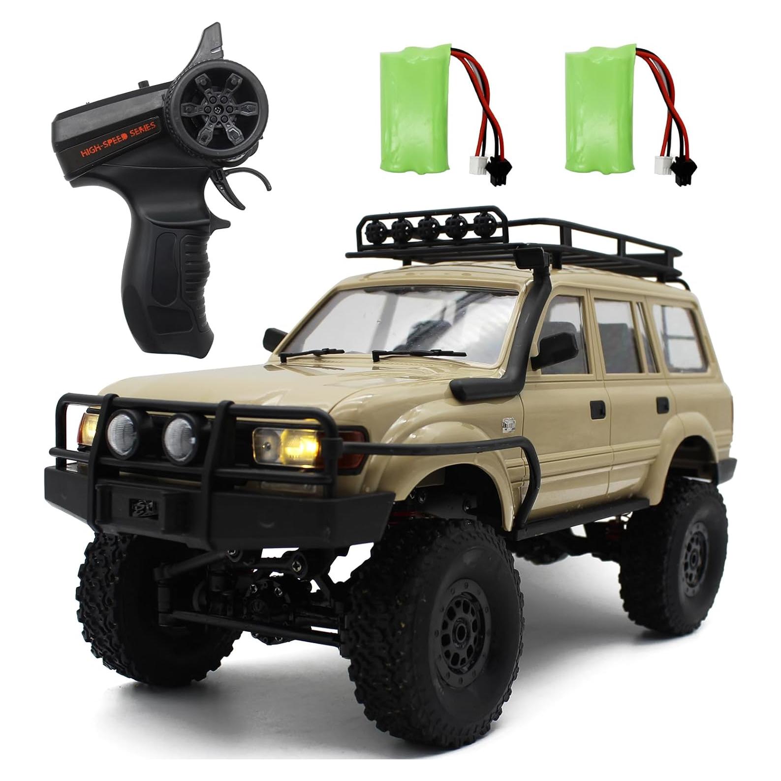 Camión RC 4WD Spobot LC80 Off Road 1:16 con Snorkel