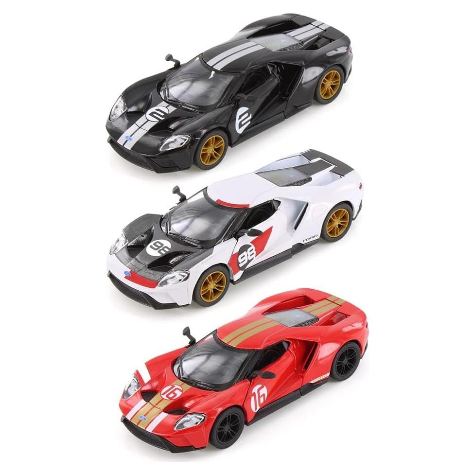 Modelo de Juguete Ford GT KiNSMART 1:38 Retroceso 12.7 cm
