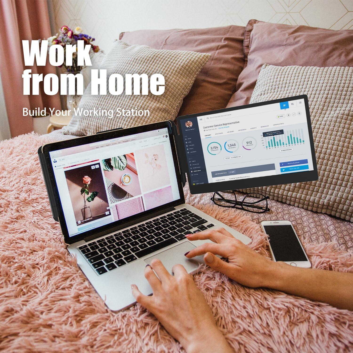 Extensor de Pantalla KEFEYA S1 14" FHD 1080P USB-C/HDMI