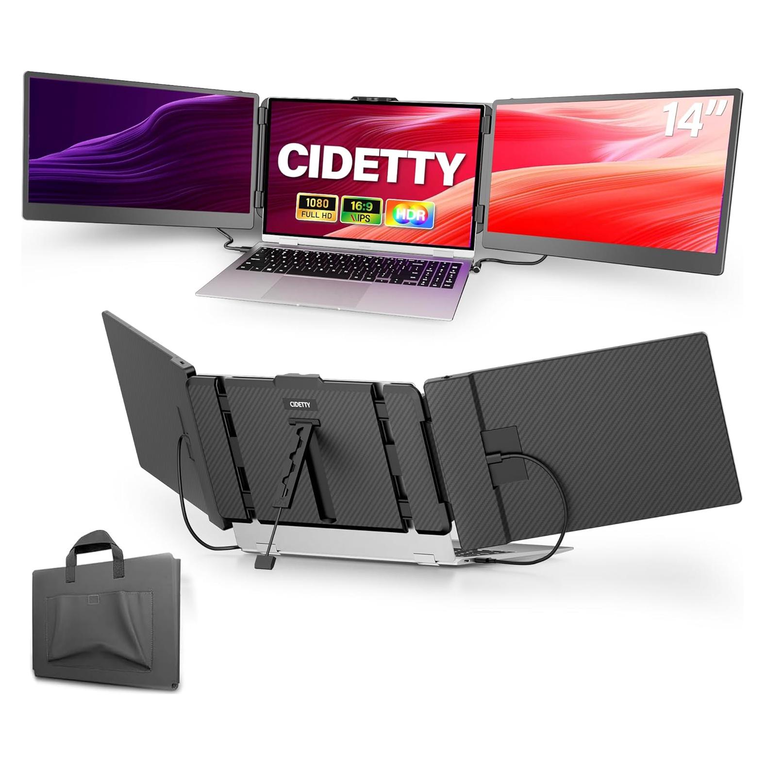 Extensor de Pantalla CIDETTY 14" FHD 1080P Ultra Delgado