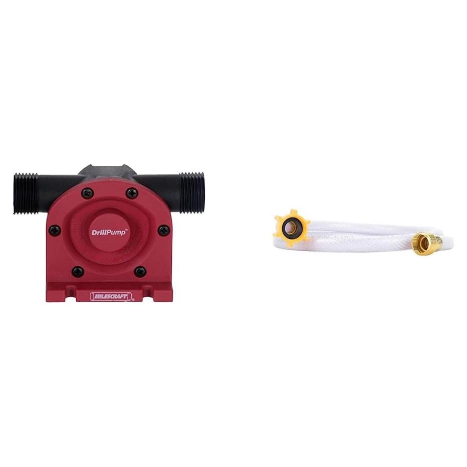 Bomba de Agua Autocebante Milescraft 1314 + Manguera Camco 1.22m
