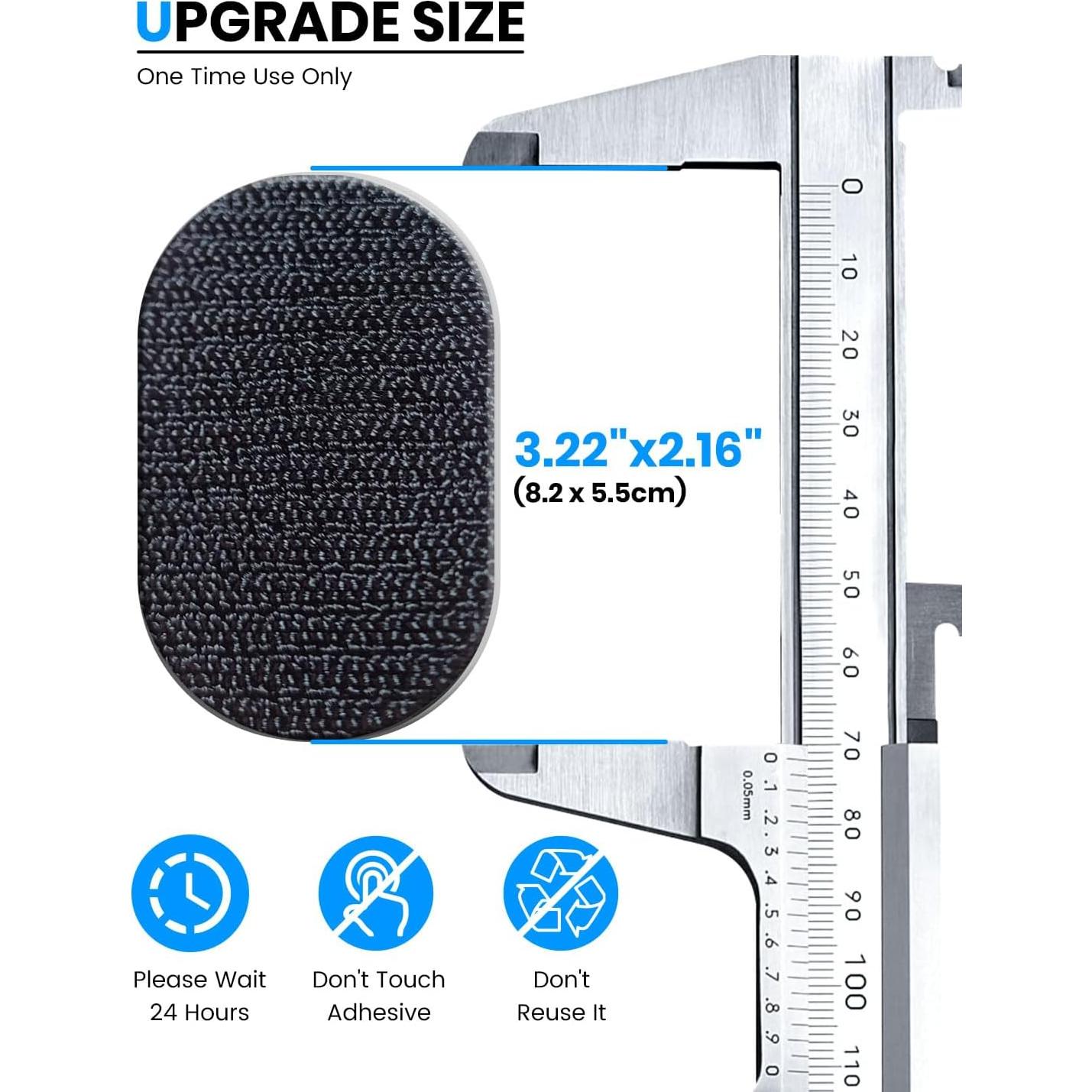 Almohadilla Adhesiva 3M VHB Ampliada eSamcore 8.20x5.51cm - 2 Piezas