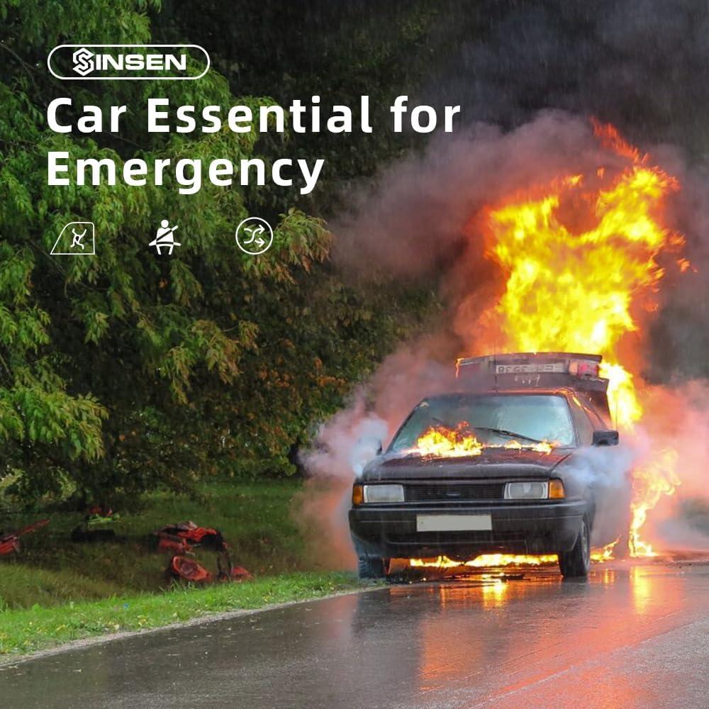 Martillo de Seguridad SINSEN para Automóviles - Kit 2 Piezas