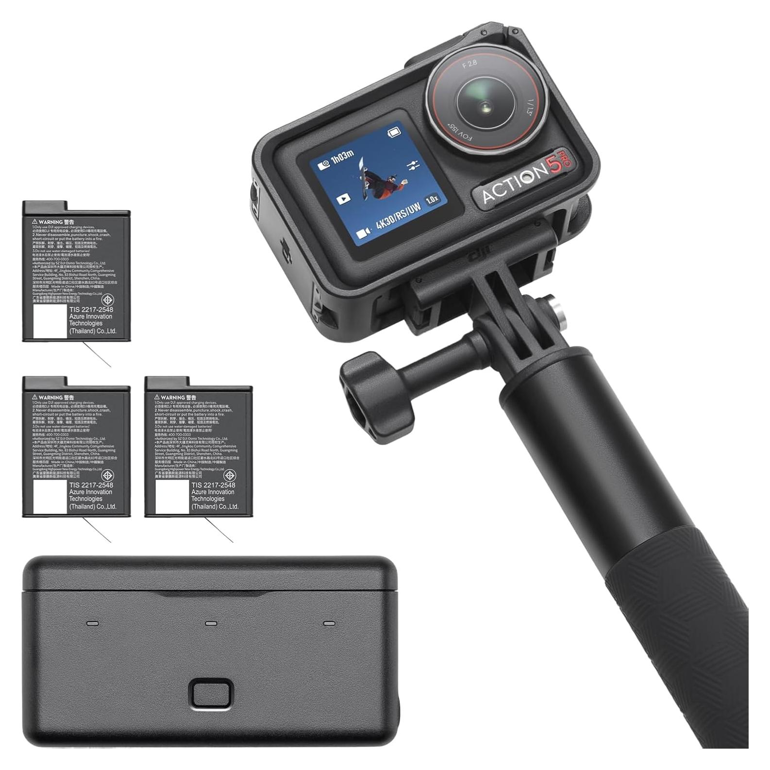 Cámara de Acción DJI Osmo Action 5 Pro Combo Aventura 4K