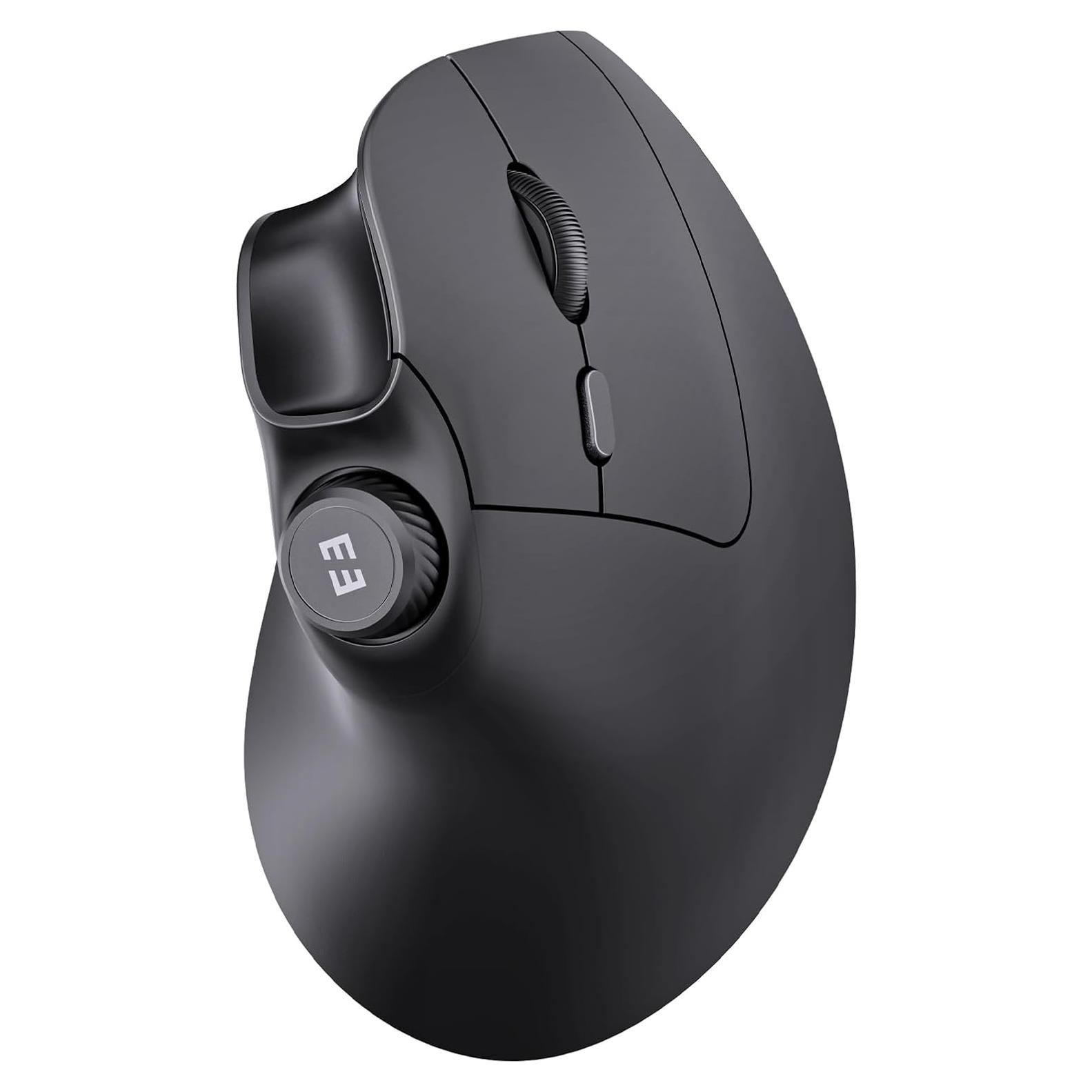Ratón Ergonómico Inalámbrico Seenda MOU-302 Negro USB/Bluetooth