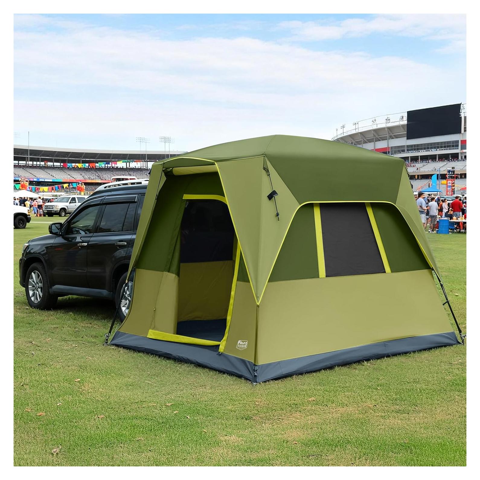 Tienda de Camping TIMBER RIDGE para 5 Personas Verde