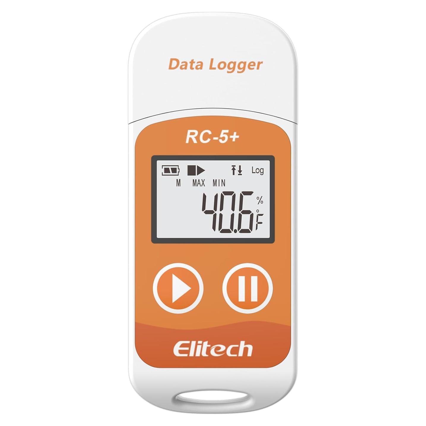 Registrador de Datos Elitech RC-5+ Temperatura -30°C a +70°C