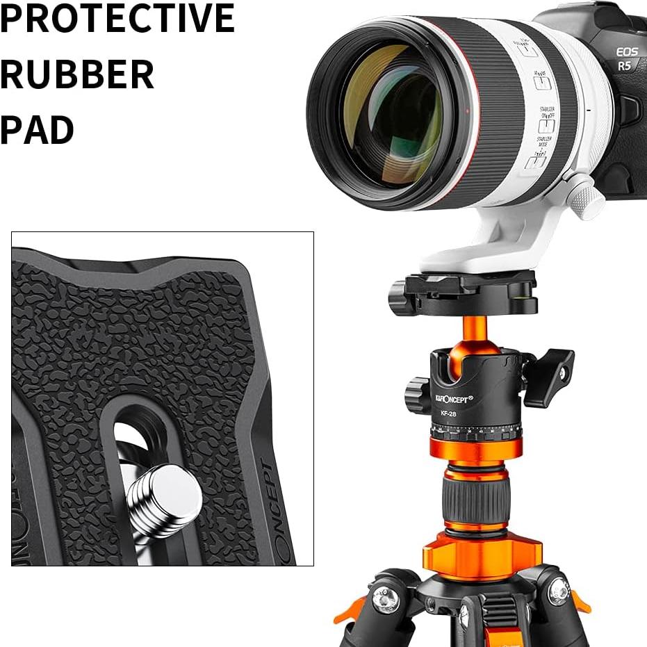 K&F Concept K-28 Camera Tripod Quick Release Mounting Plate