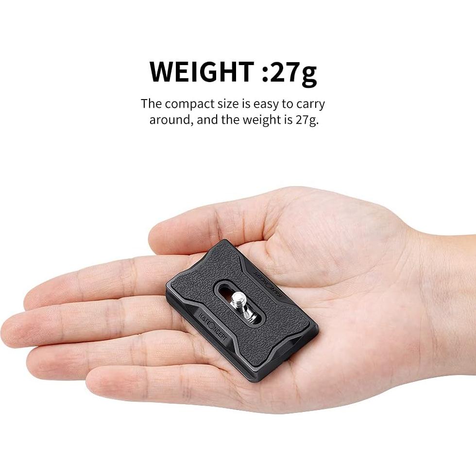 K&F Concept K-28 Camera Tripod Quick Release Mounting Plate