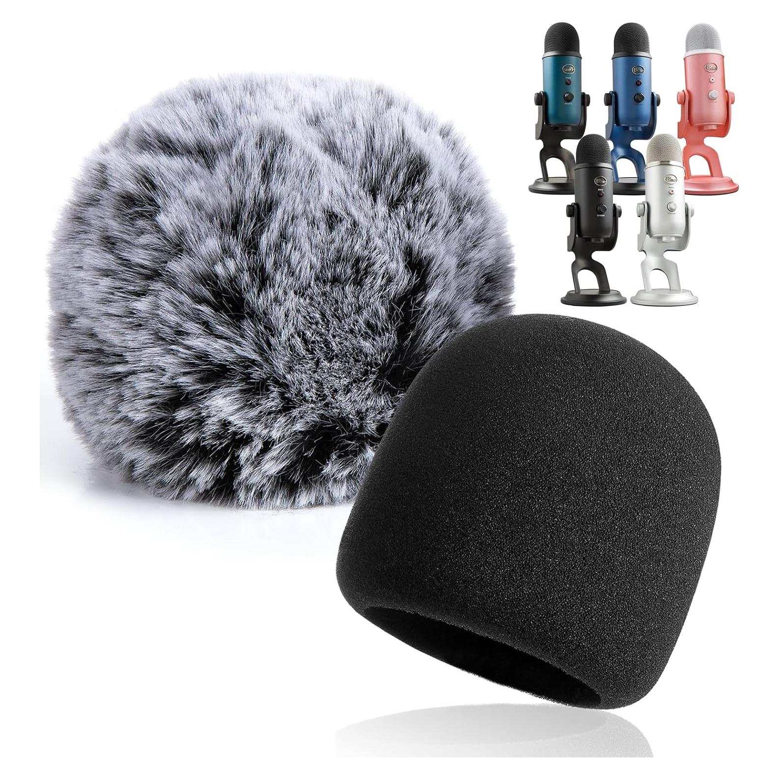 Filtro Pop Profesional YOUSHARES para Micrófono Blue Yeti - 2 Piezas