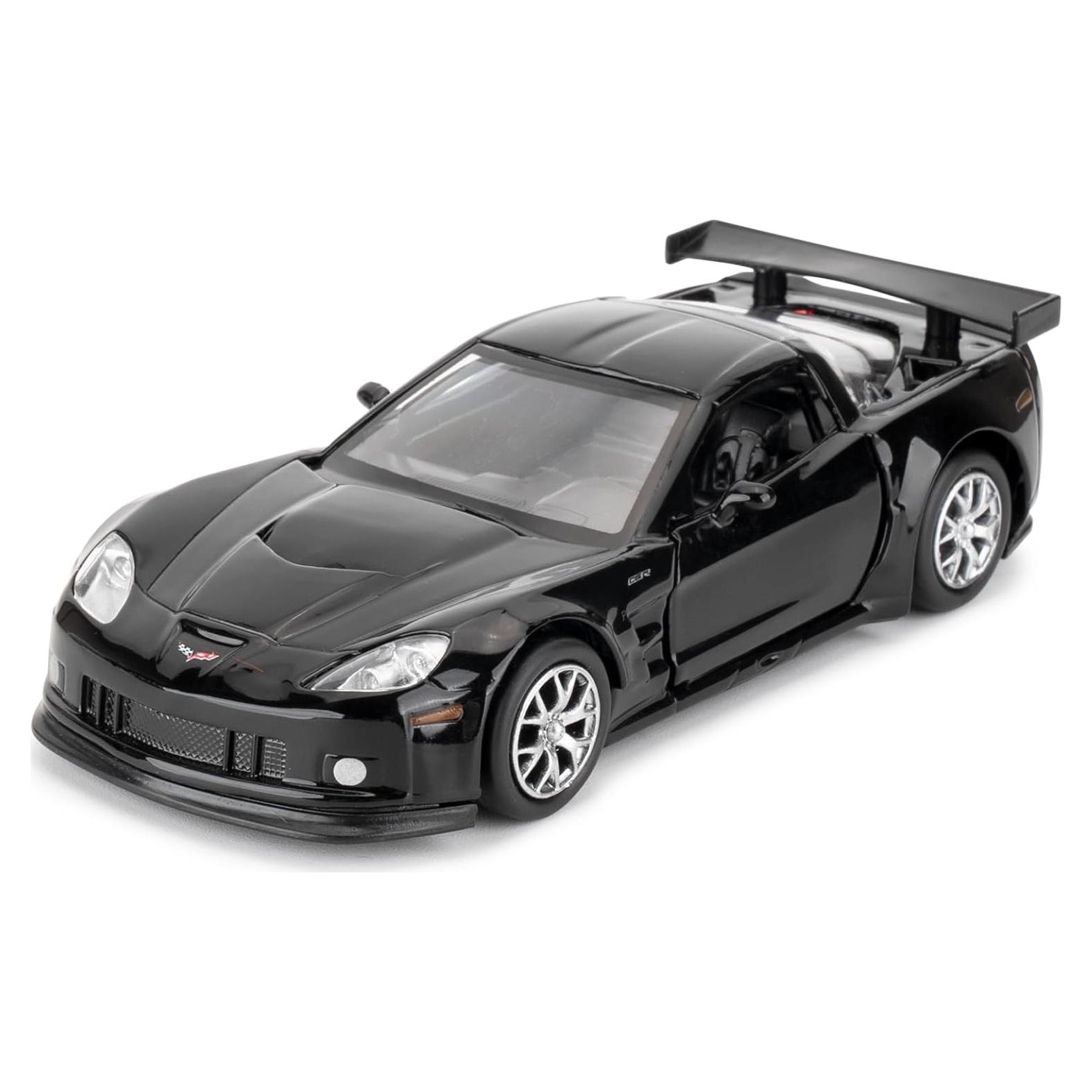 Coche de Juguete Chevrolet Corvette C6R 1/36 RMZ City Retroceso