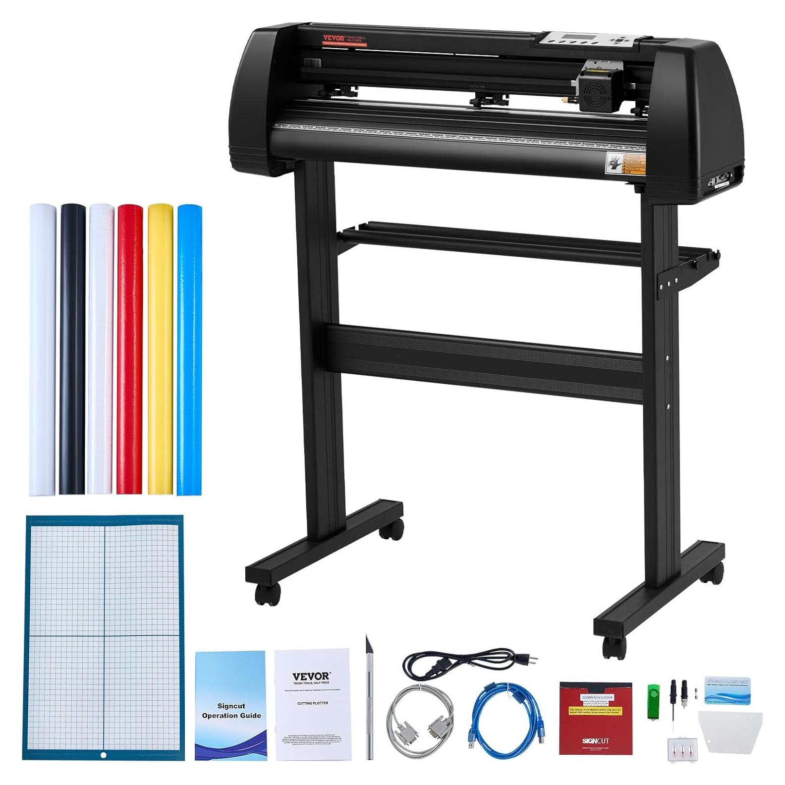 Cortadora de Vinilo VEVOR 720SD 28 Pulgadas con LCD