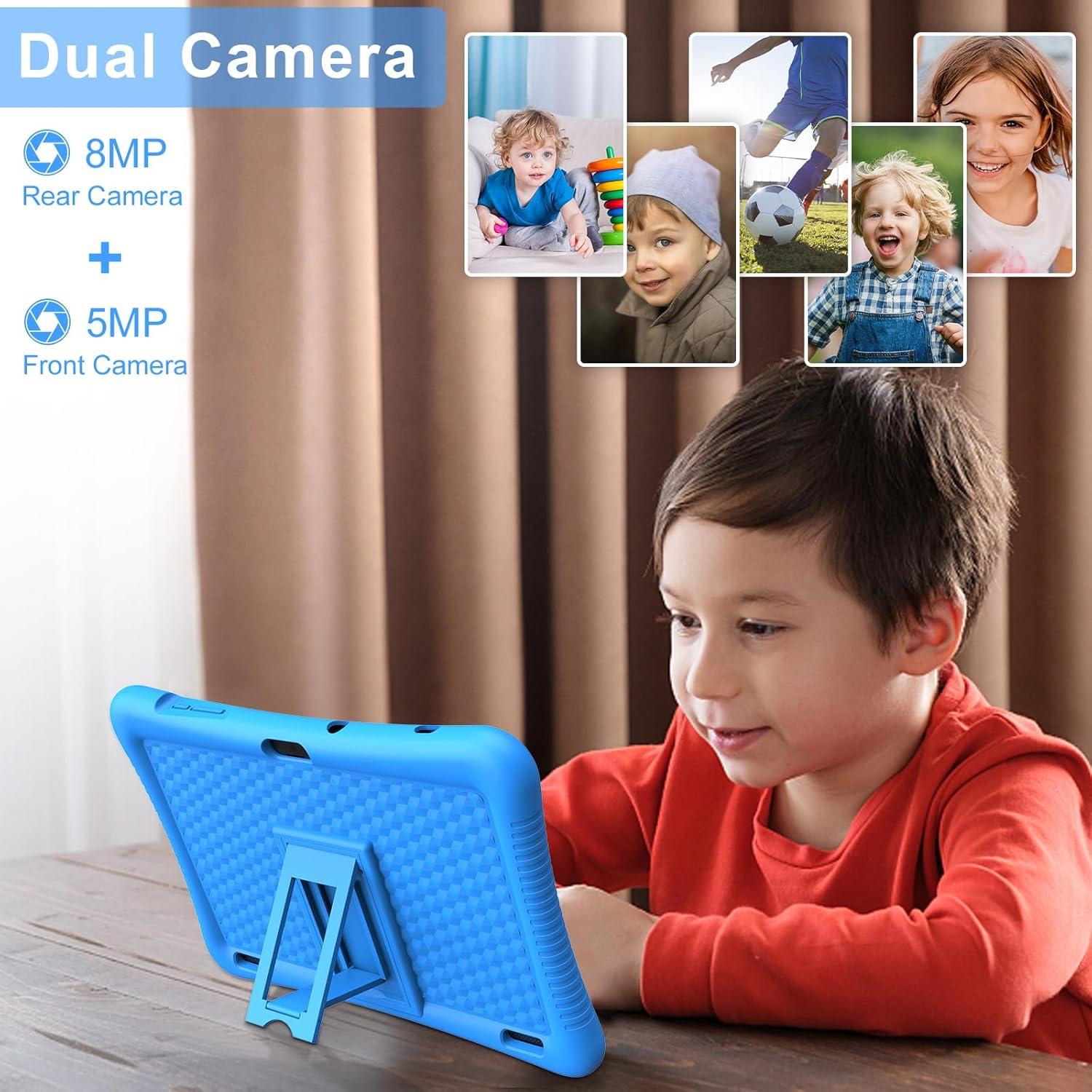 Tableta Semeakoko 10" Android 13 para Niños 32GB Azul