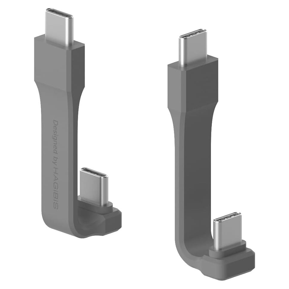 Cable USB C Corto Hagibis 240W 40Gbps 8K 60Hz 6cm
