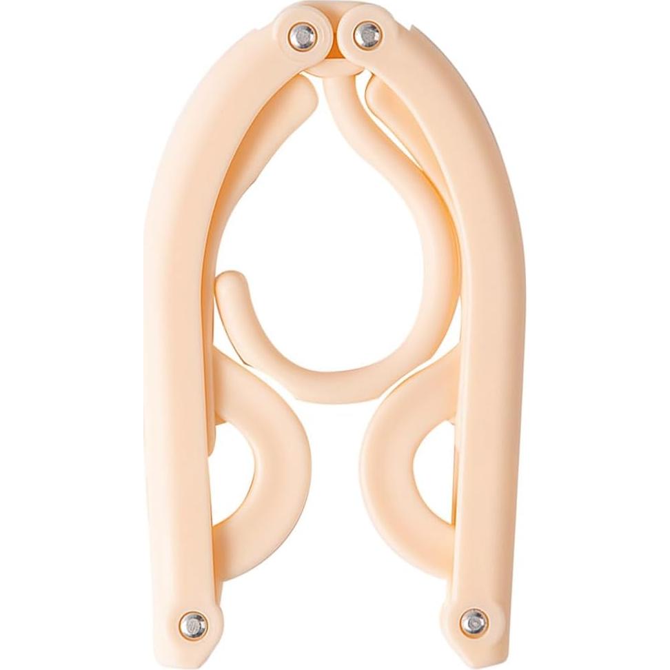 Perchas Plegables de Viaje Heshebuy - 12 Unidades Multicolor