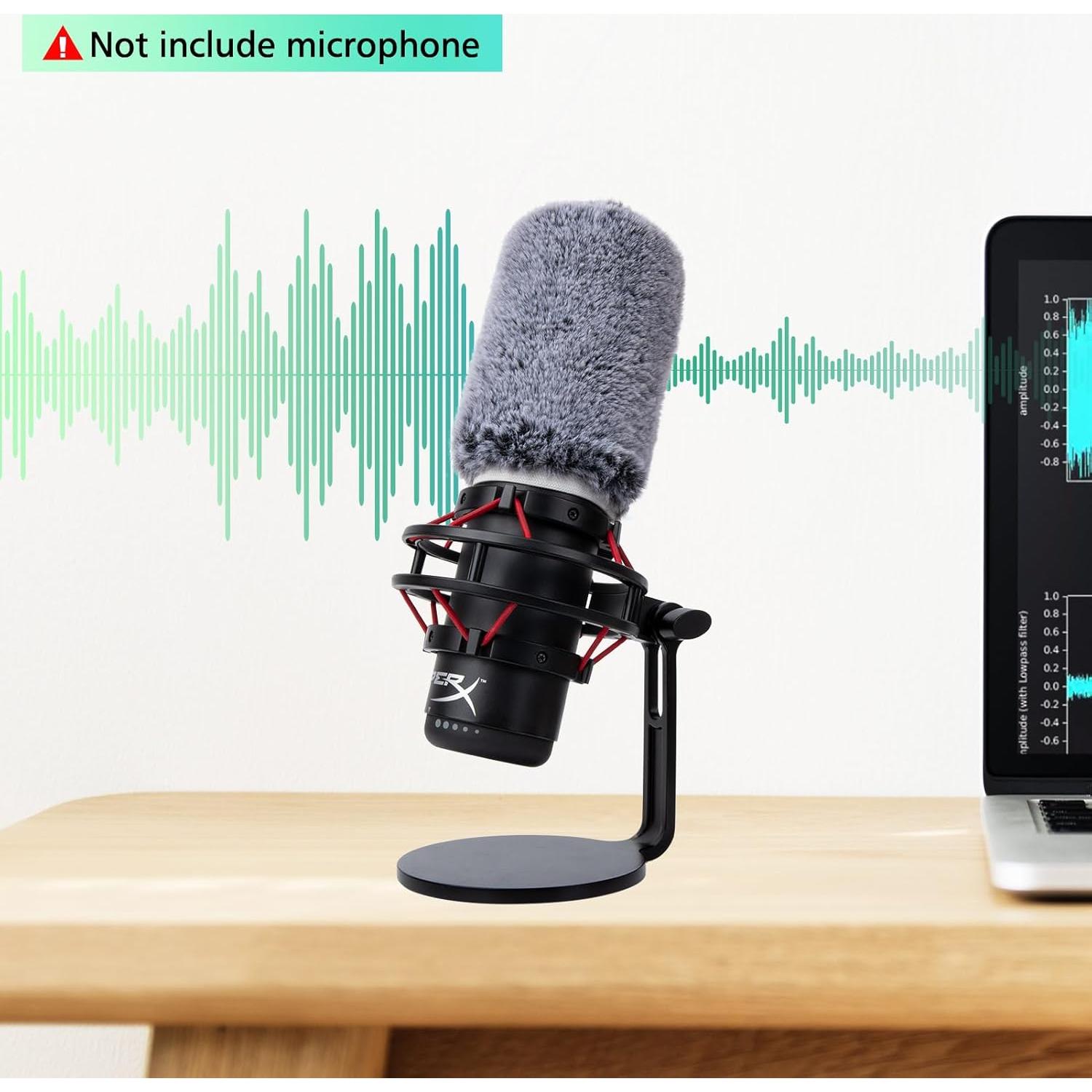 Filtro de viento y pop para micrófono HyperX QuadCast S