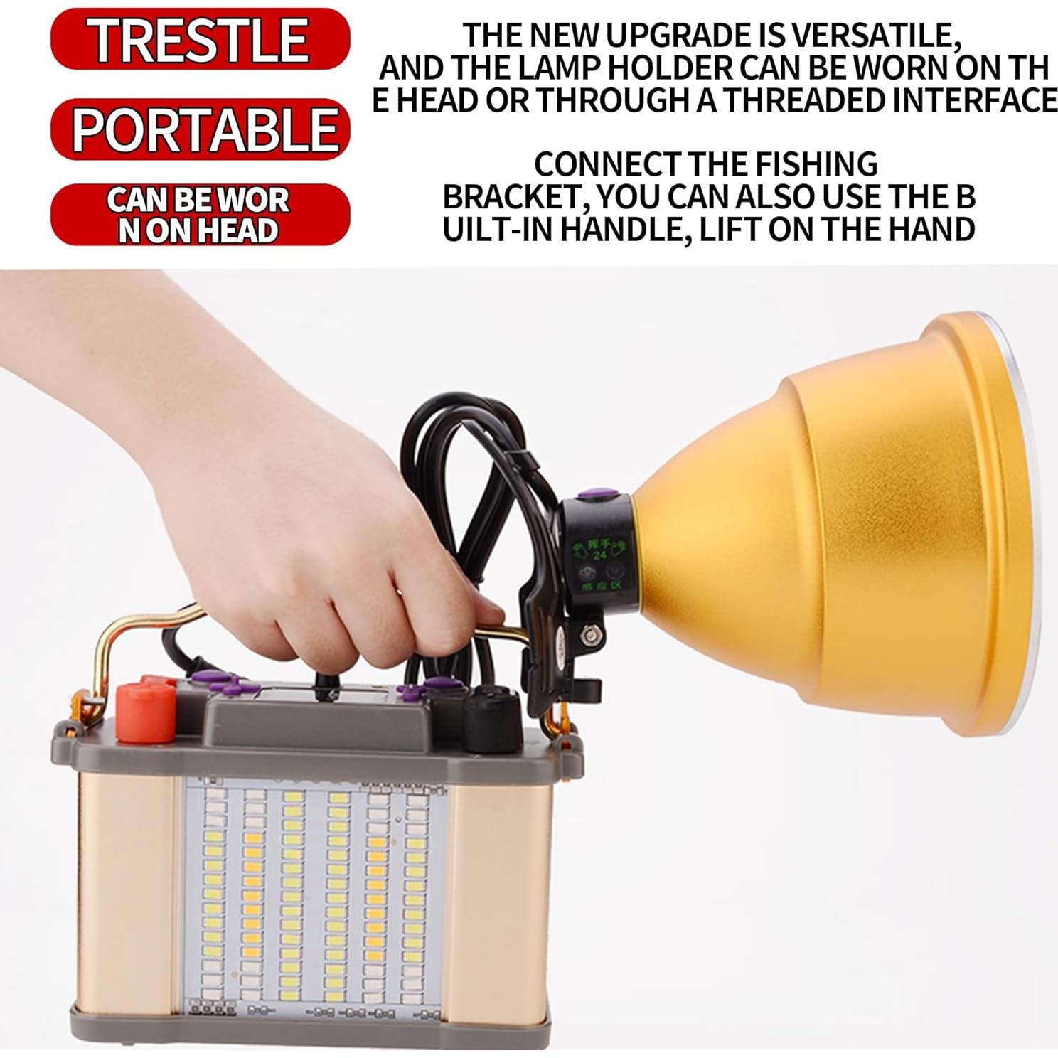 Linterna LED Recargable PINSAI con Sensor de Movimiento 1006.8m