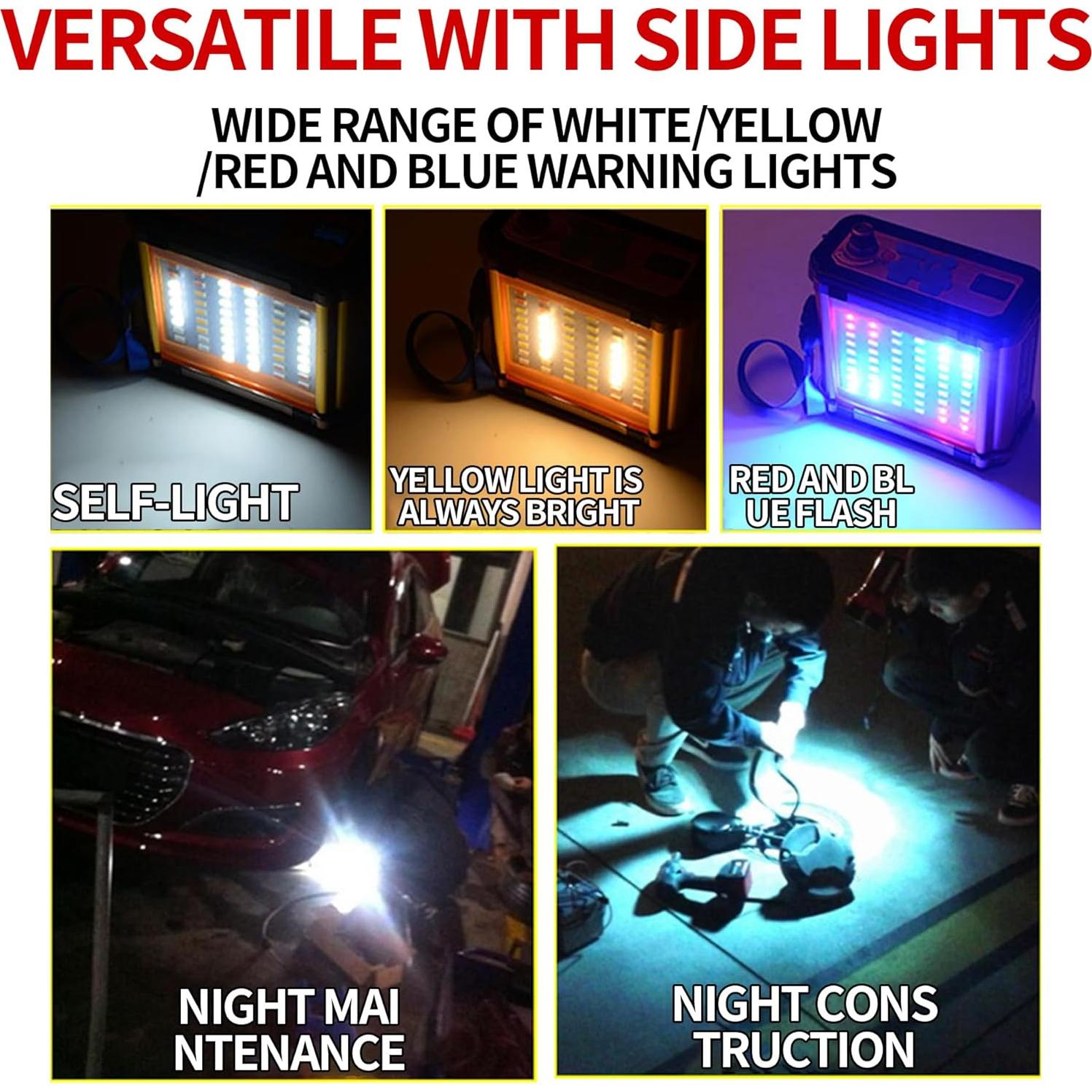 Linterna LED Recargable PINSAI con Sensor de Movimiento 1006.8m