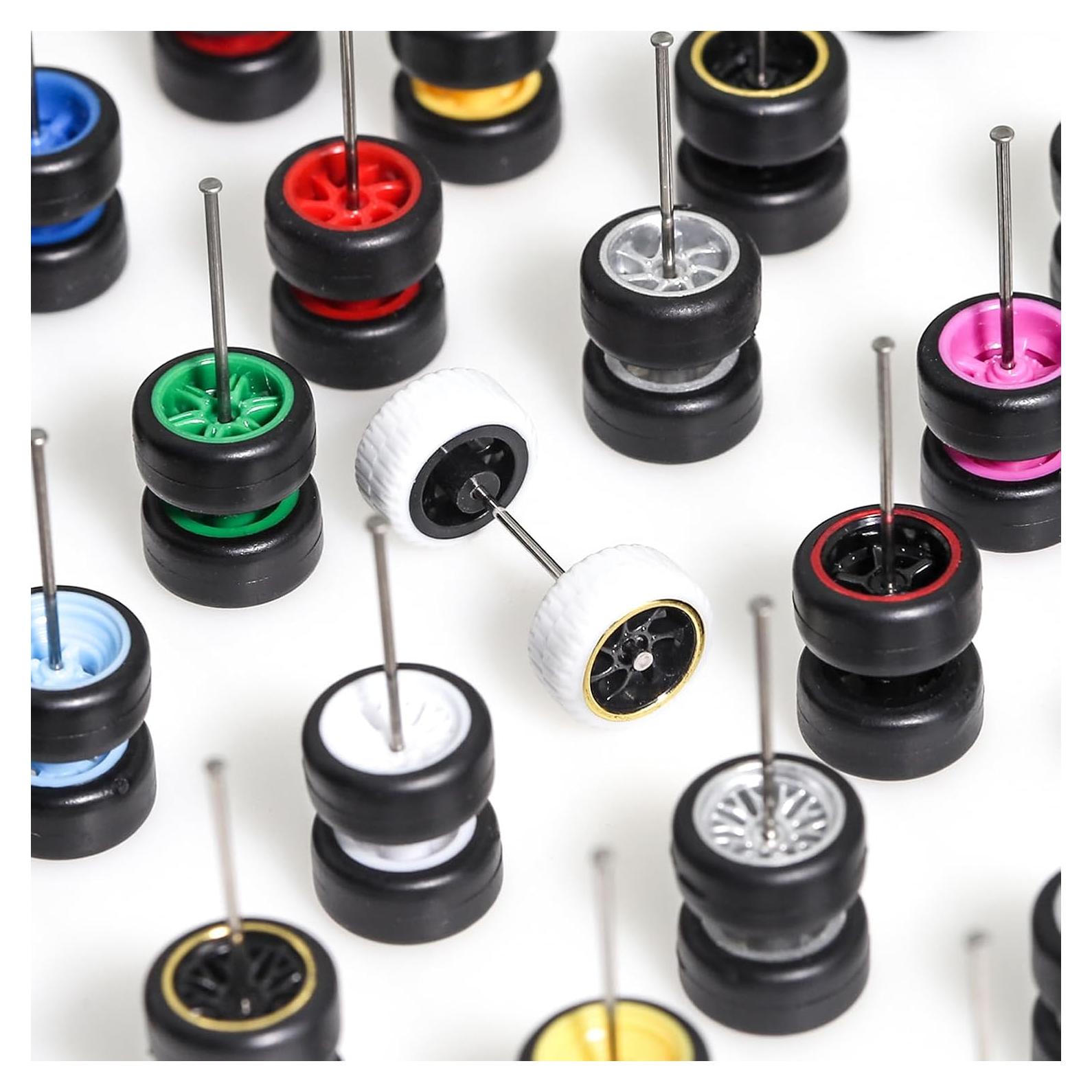 Ruedas y Neumáticos 1:64 BrickBounty - Paquete de 10 Juegos