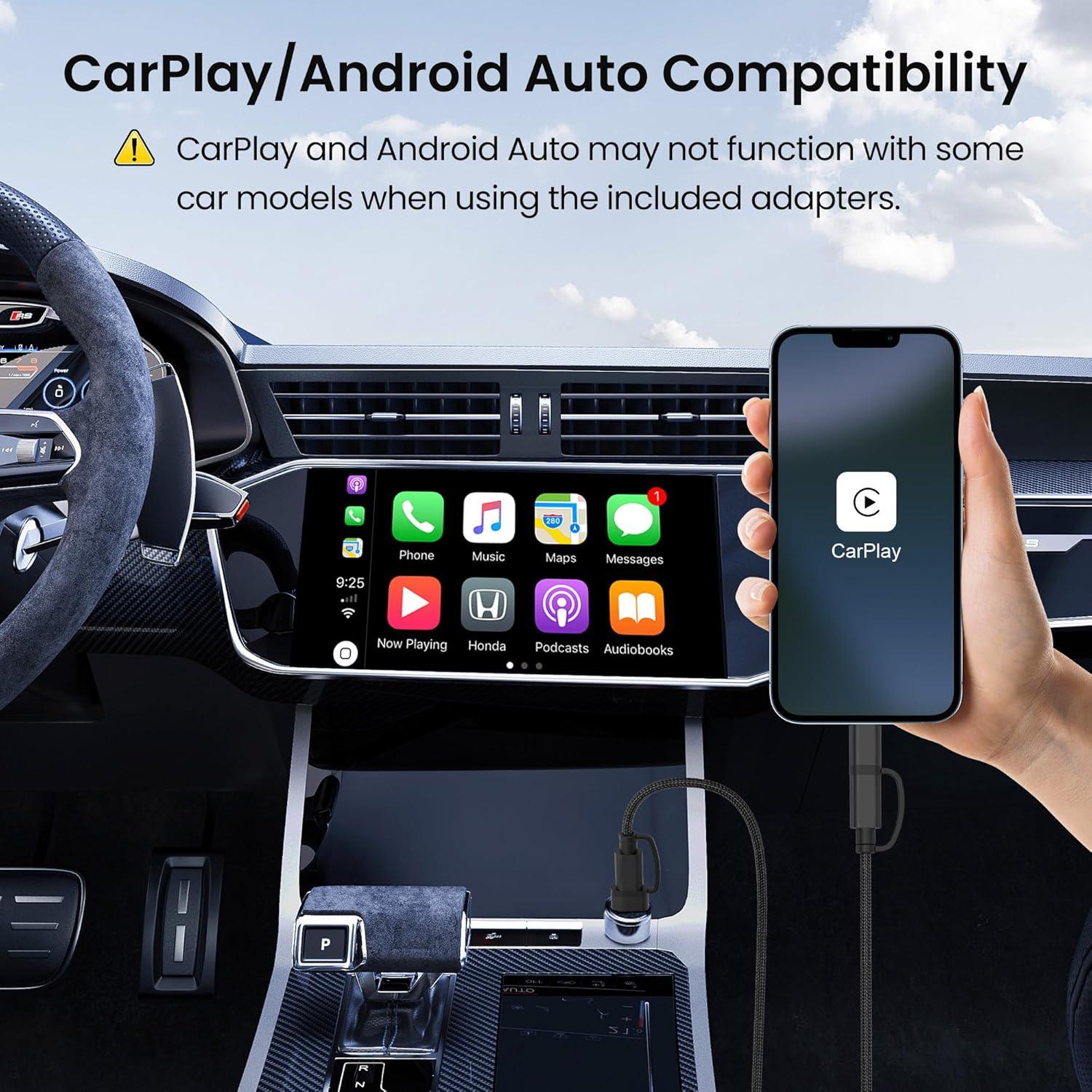 Cable USB C a USB C 4 en 1 Basesailor 30.48cm 60W