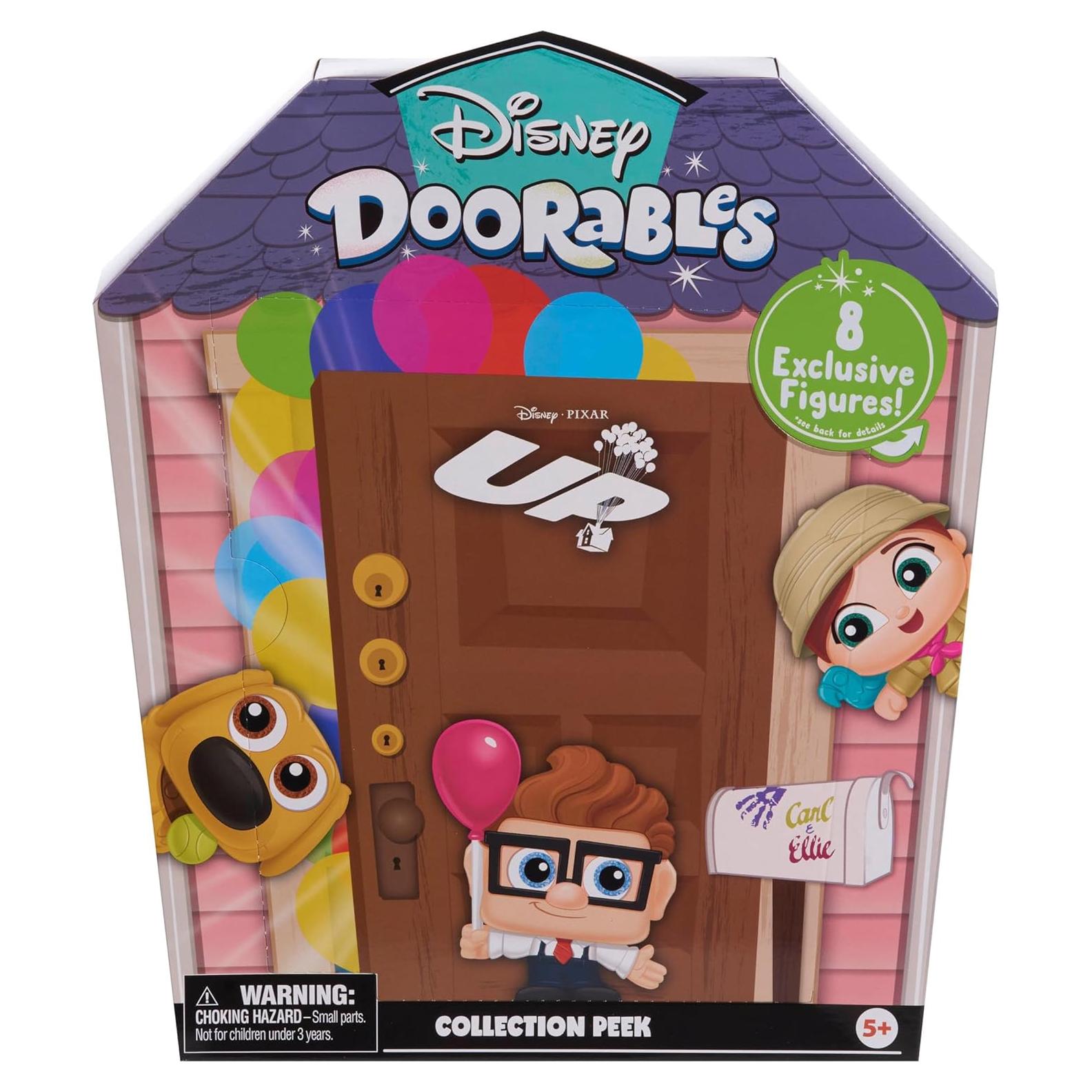 Paquete Coleccionista Disney Doorables Up - 8 Figuras 3.81cm