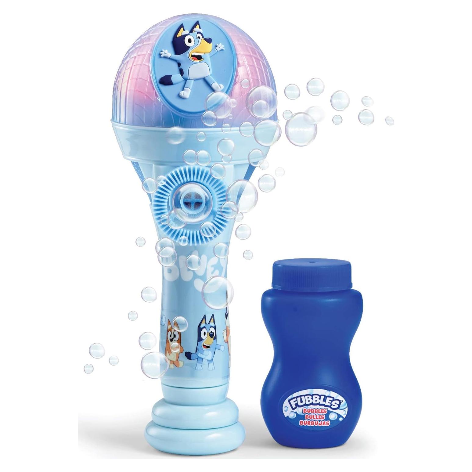 Máquina de Burbujas Bluey con Micrófono Activado por Voz
