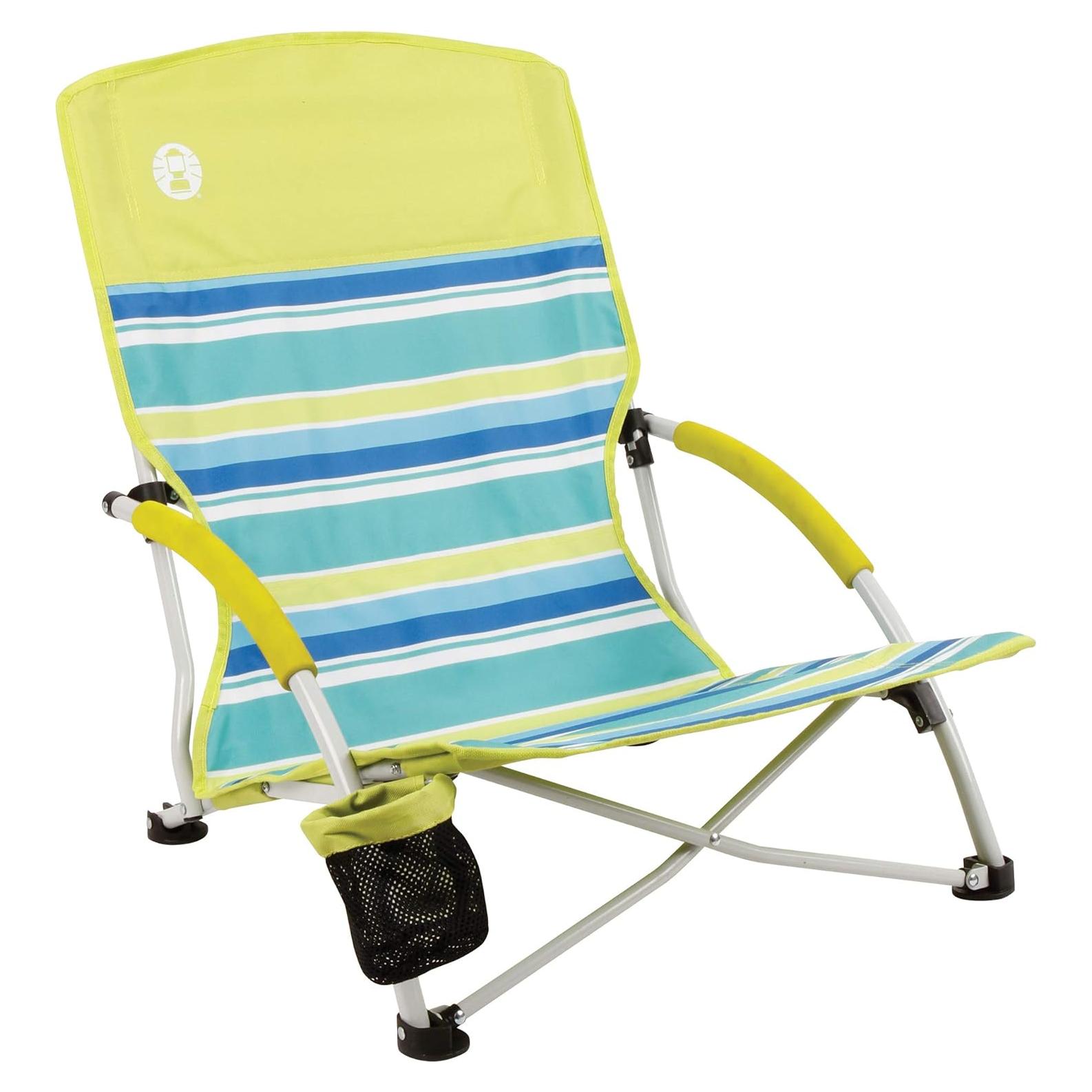 Silla de Playa Ligera Coleman Utopia Breeze 2.4 kg con Portavasos