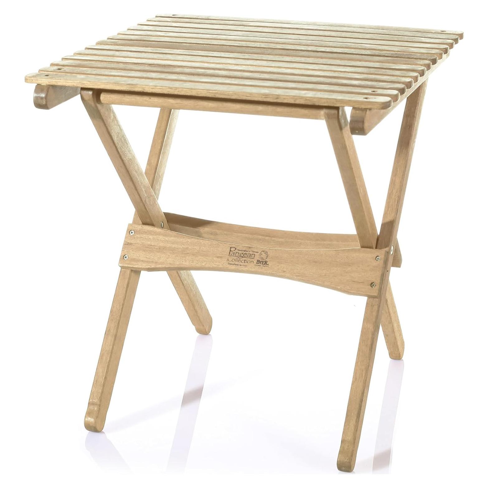 Mesa Plegable de Madera Byer of Maine Pangean 45.72 cm