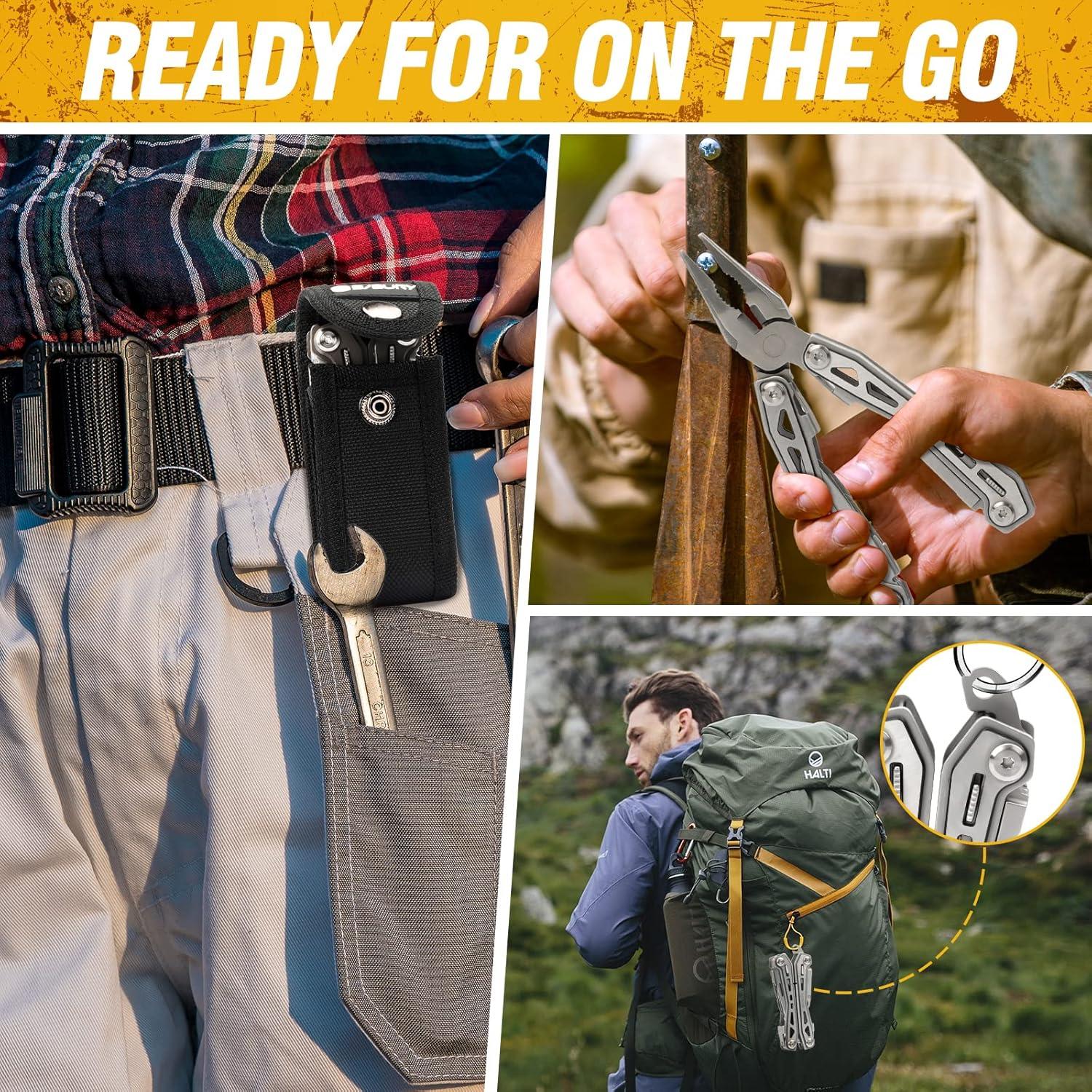 Multiherramienta BIBURY BI2043 17-en-1 Plegable con Pinzas