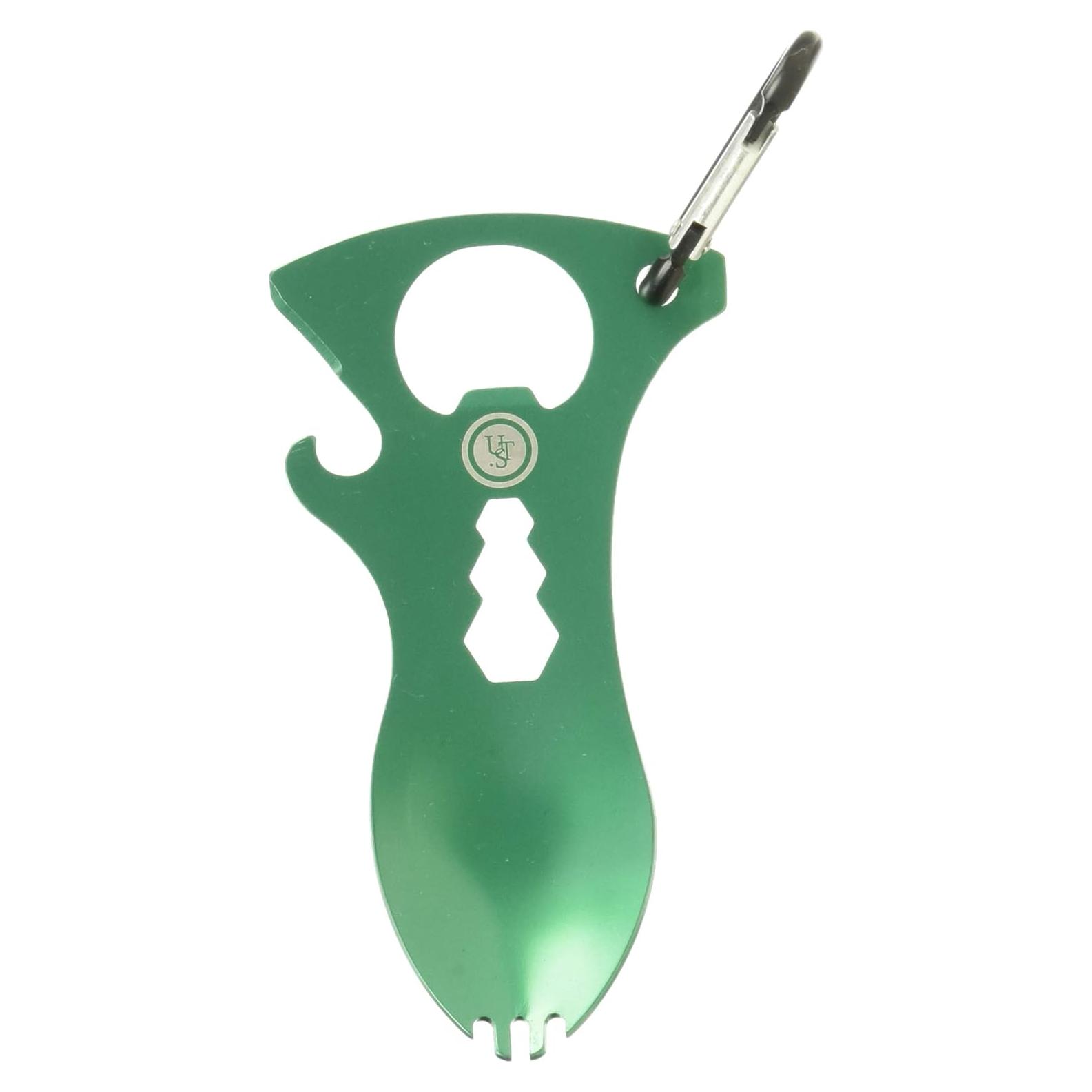 UST Spork Multi-Herramienta de Acero Inoxidable Verde