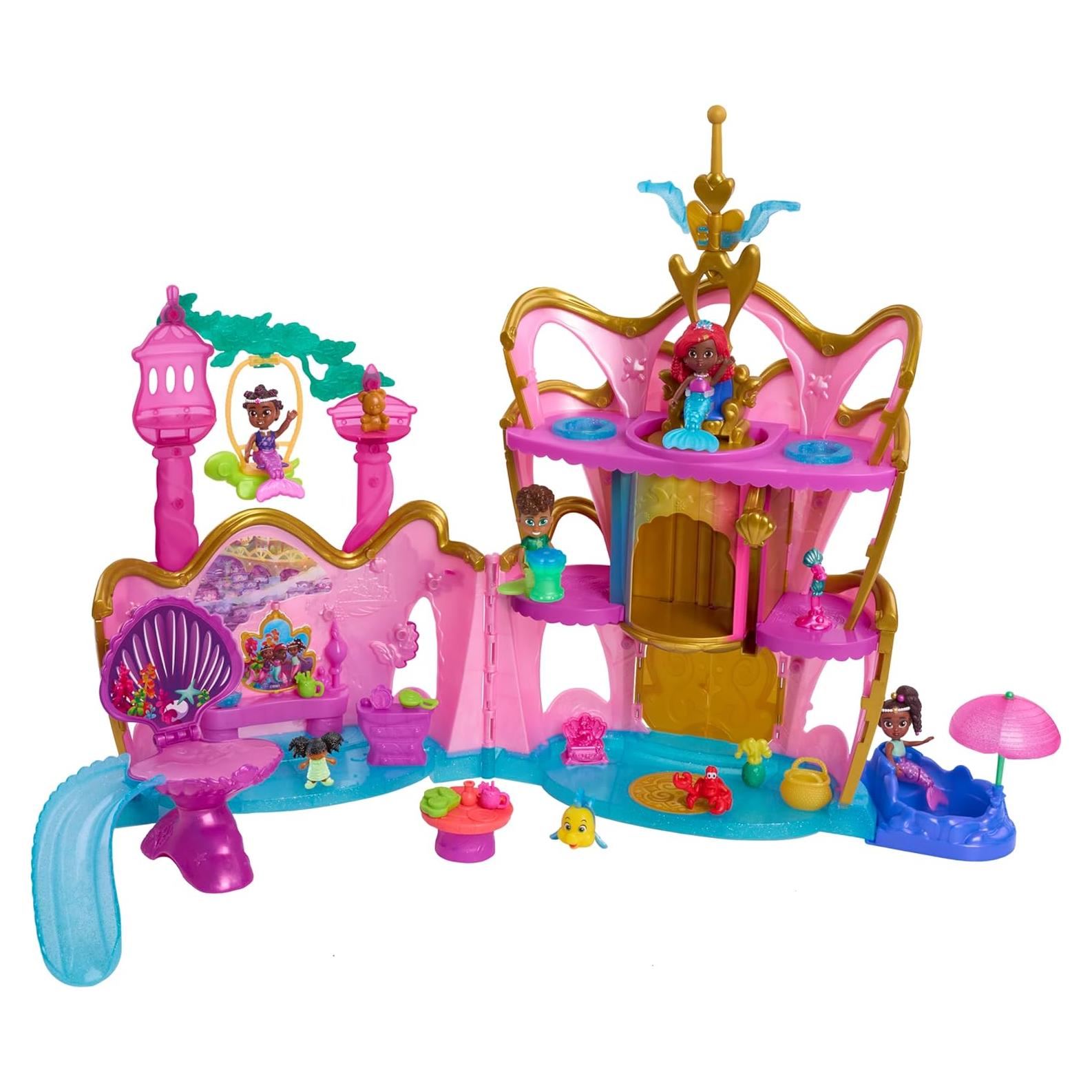 Set de Juego Disney Junior Ariel Palacio Atlantica 22 Piezas