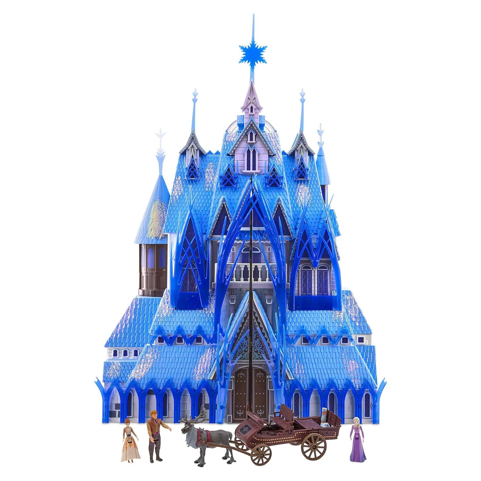 Castillo Mágico de Luz y Música Disney Frozen 2 con Muñecas