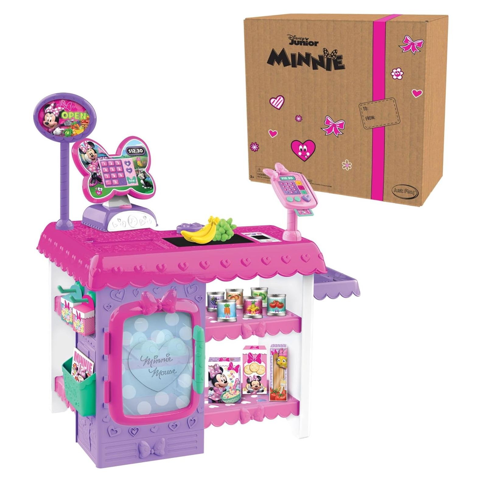 Mercado Maravilloso Minnie Mouse Just Play con Sonidos 38 Piezas