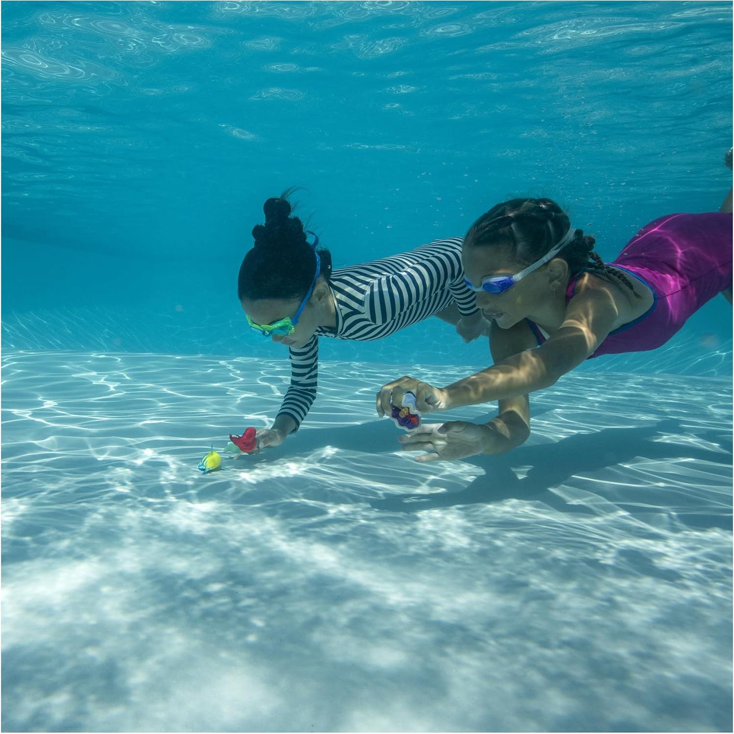 Juguetes de Buceo Disney SwimWays - Sirenita Ariel, Flounder y Sebastián