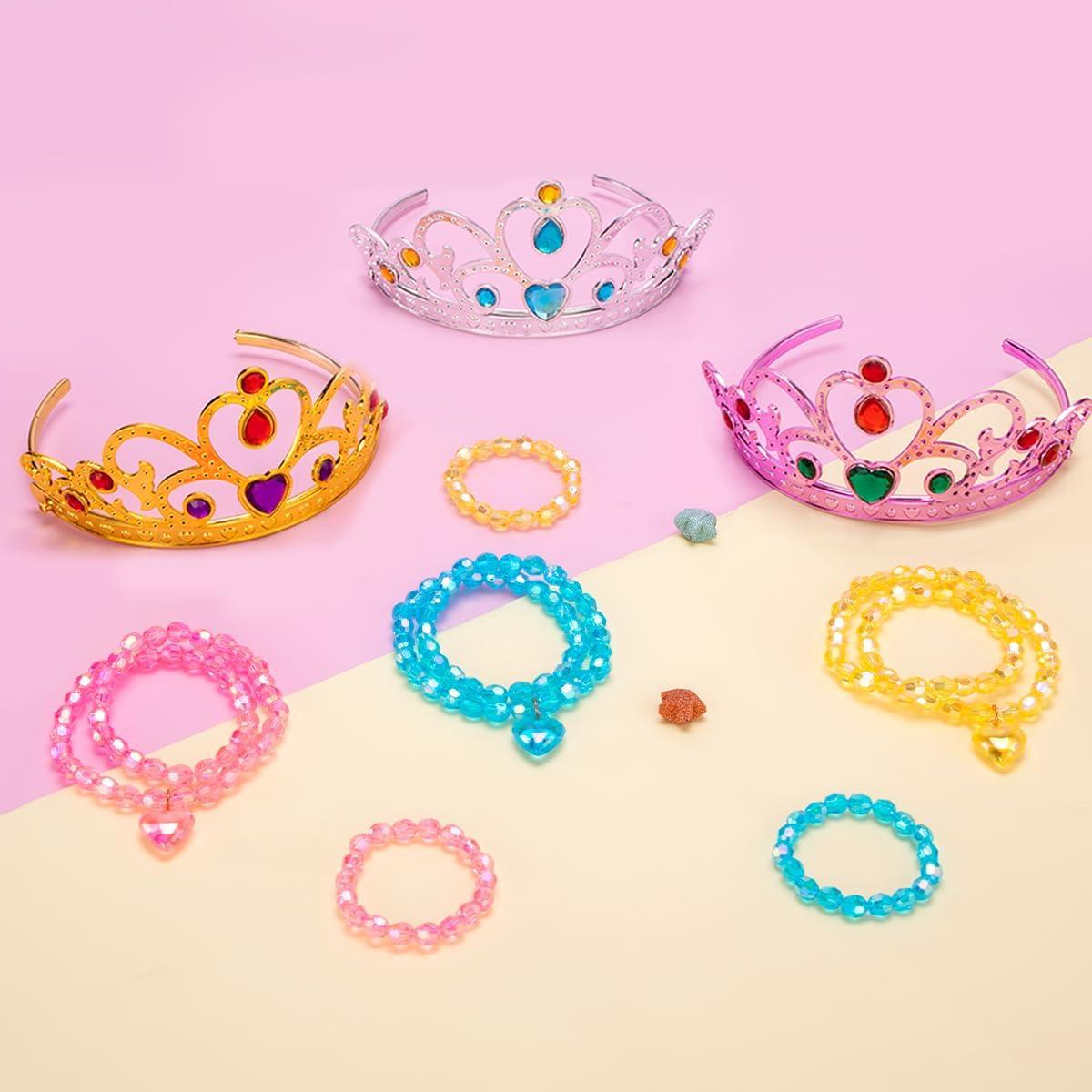 Conjunto de Princesa Meland para Niñas 3 Faldas y Accesorios