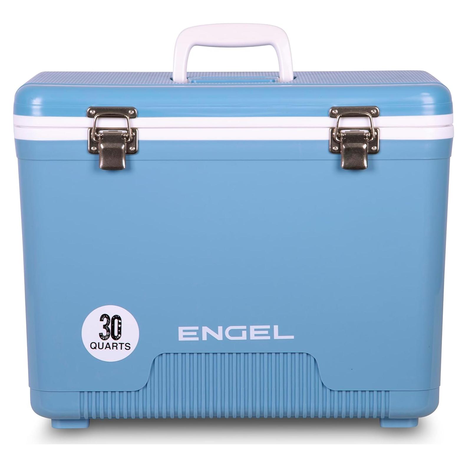 Enfriador Engel UC30 30qt Hermético Azul - Caja Seca