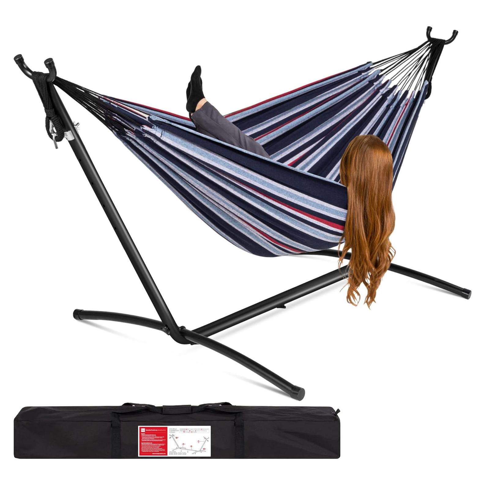 Hamaca Doble Mejor Opción Productos con Soporte Acero Abismo