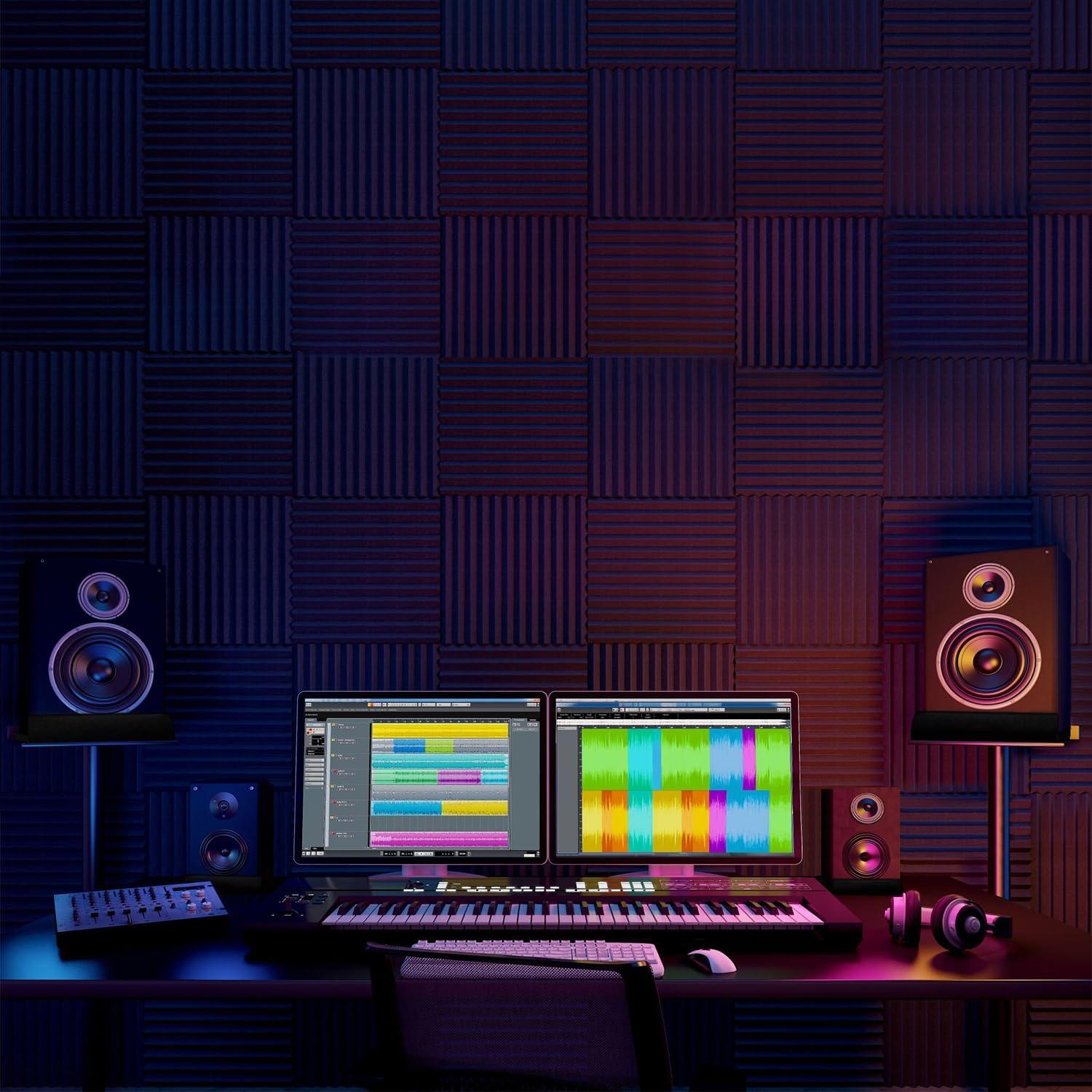 Almohadillas de Aislamiento Acústico Focusound para Monitores 5"