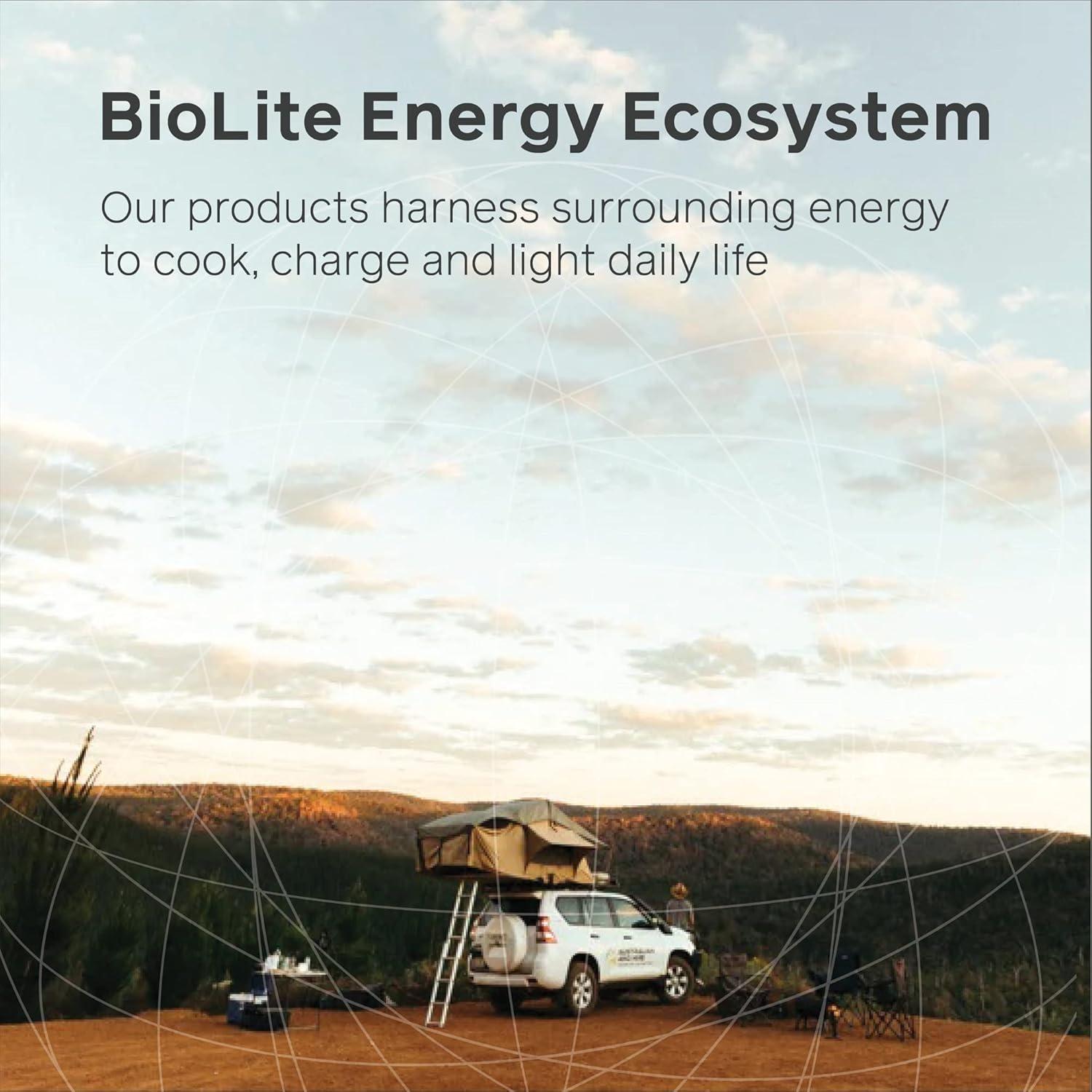 BioLite, Charge 20 PD, 6,000 mAh Multiple Device Portable Power Bank, 18 W USB-C in/Out and USB-A Out