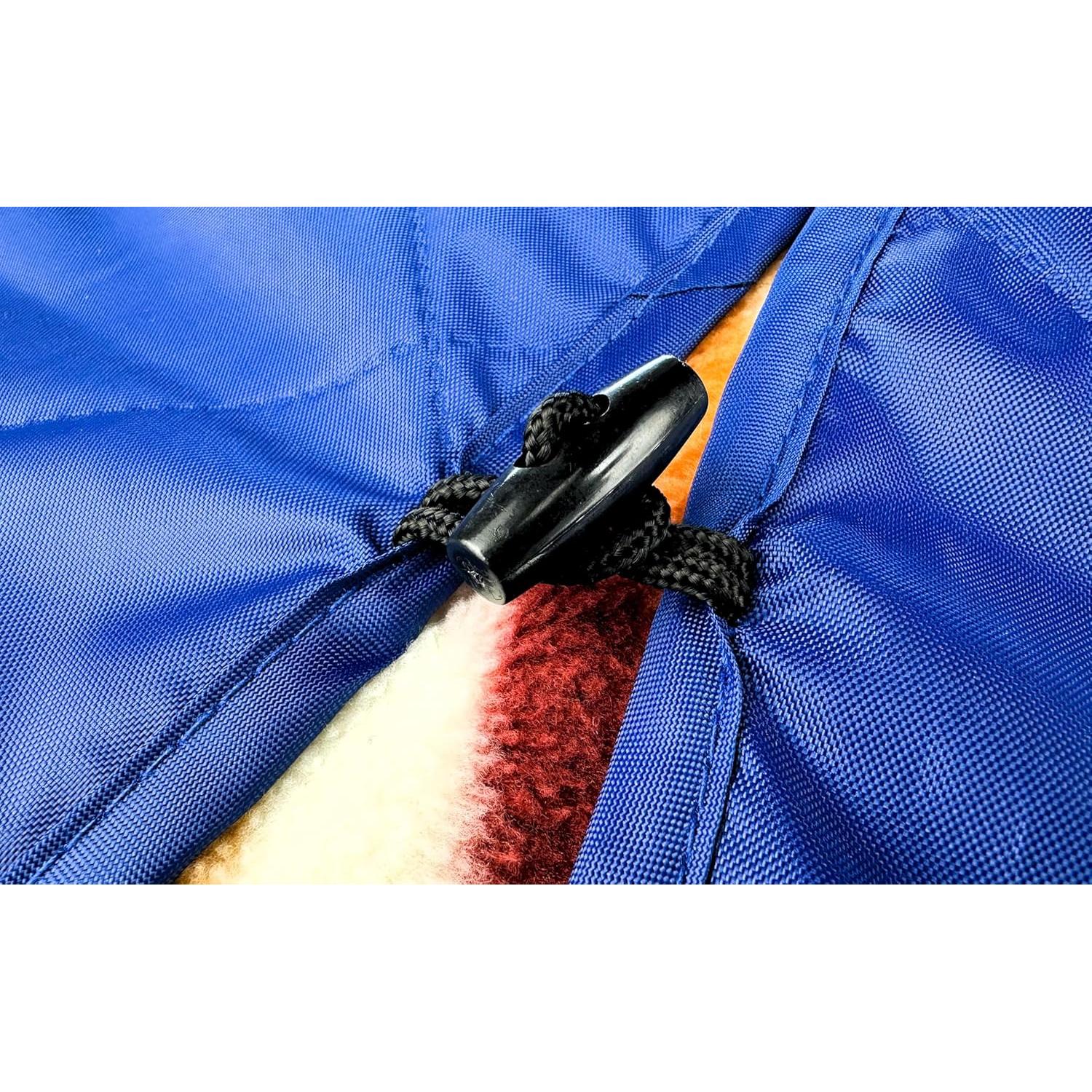 DOWN UNDER OUTDOORS Large Waterproof Windproof Extra Thick 350 GSM Quilted Fleece, or Sherpa Stadium Blanket