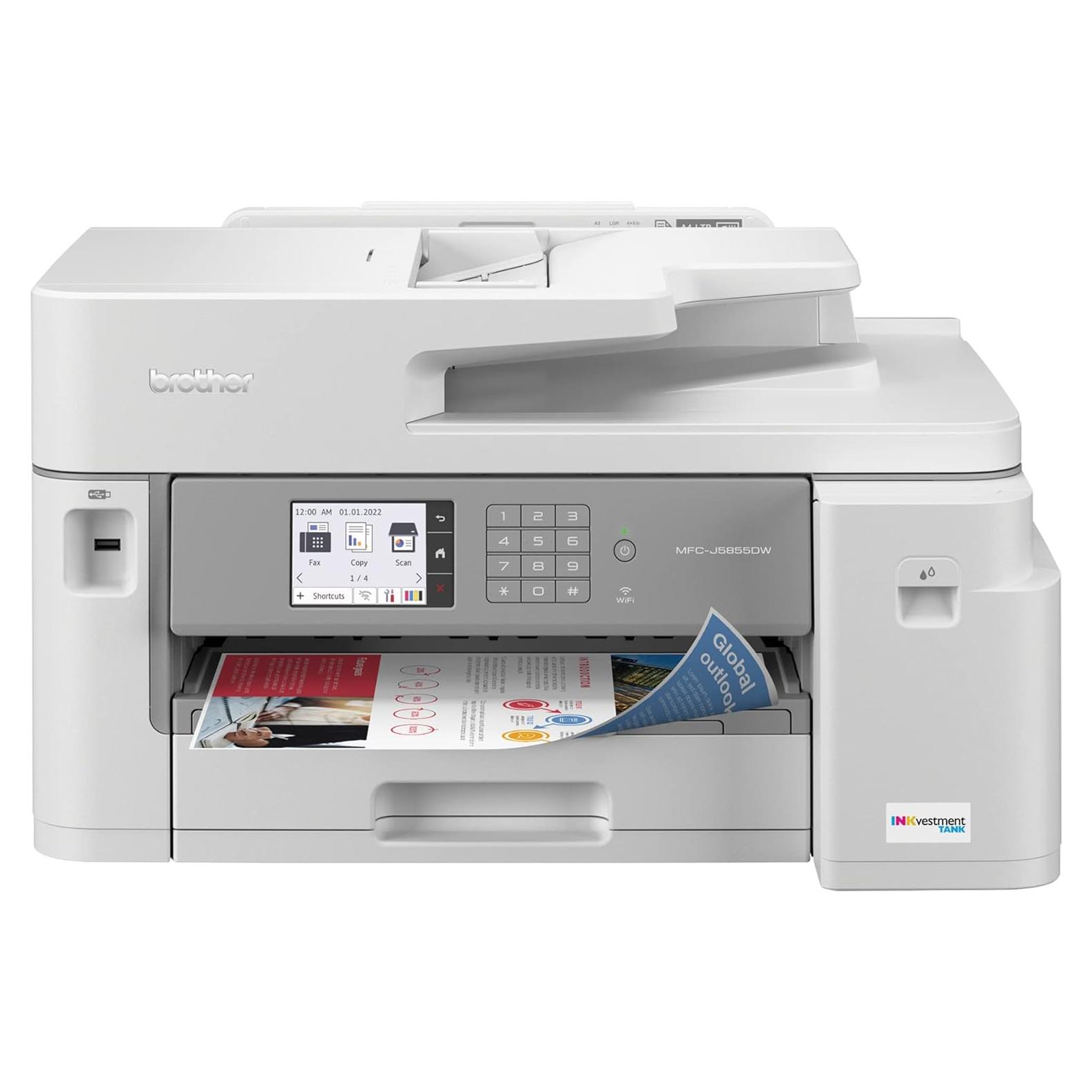 Impresora Multifuncional Brother MFC-J5855DW a Color 11x17