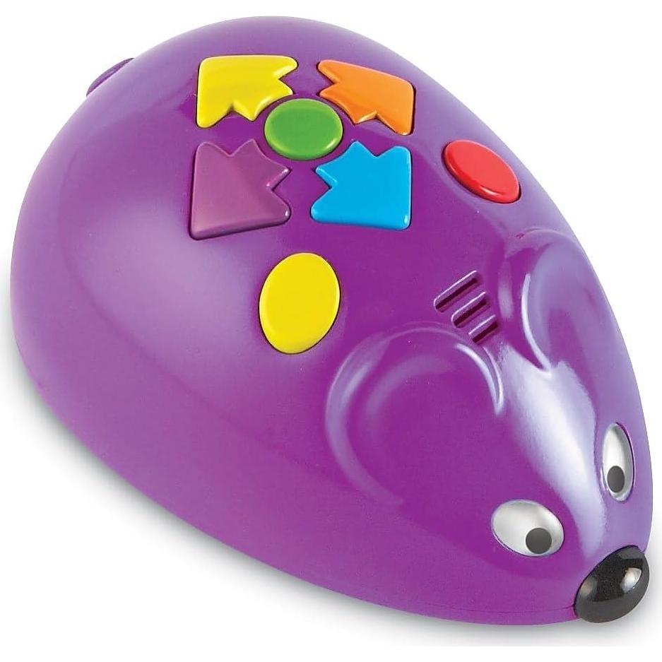 Learning Resources Code & Go Robot Mouse - 31 Pieces, Ages 4+, Coding STEM Toys, Screen-Free Coding Toys for Kids