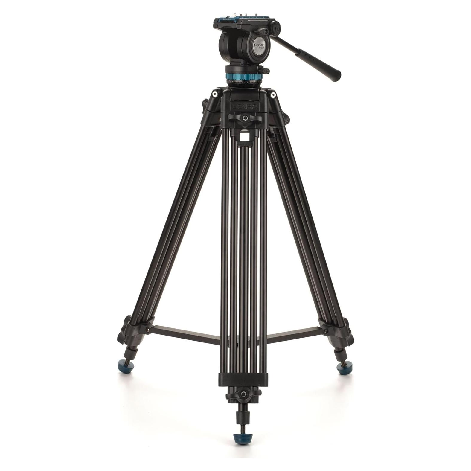 Trípode de Video Benro KH25PC, Carga 6.8 kg, Altura 156 cm