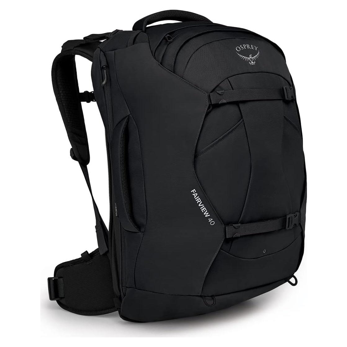 Mochila de viaje Osprey Fairview 40L para mujeres negra