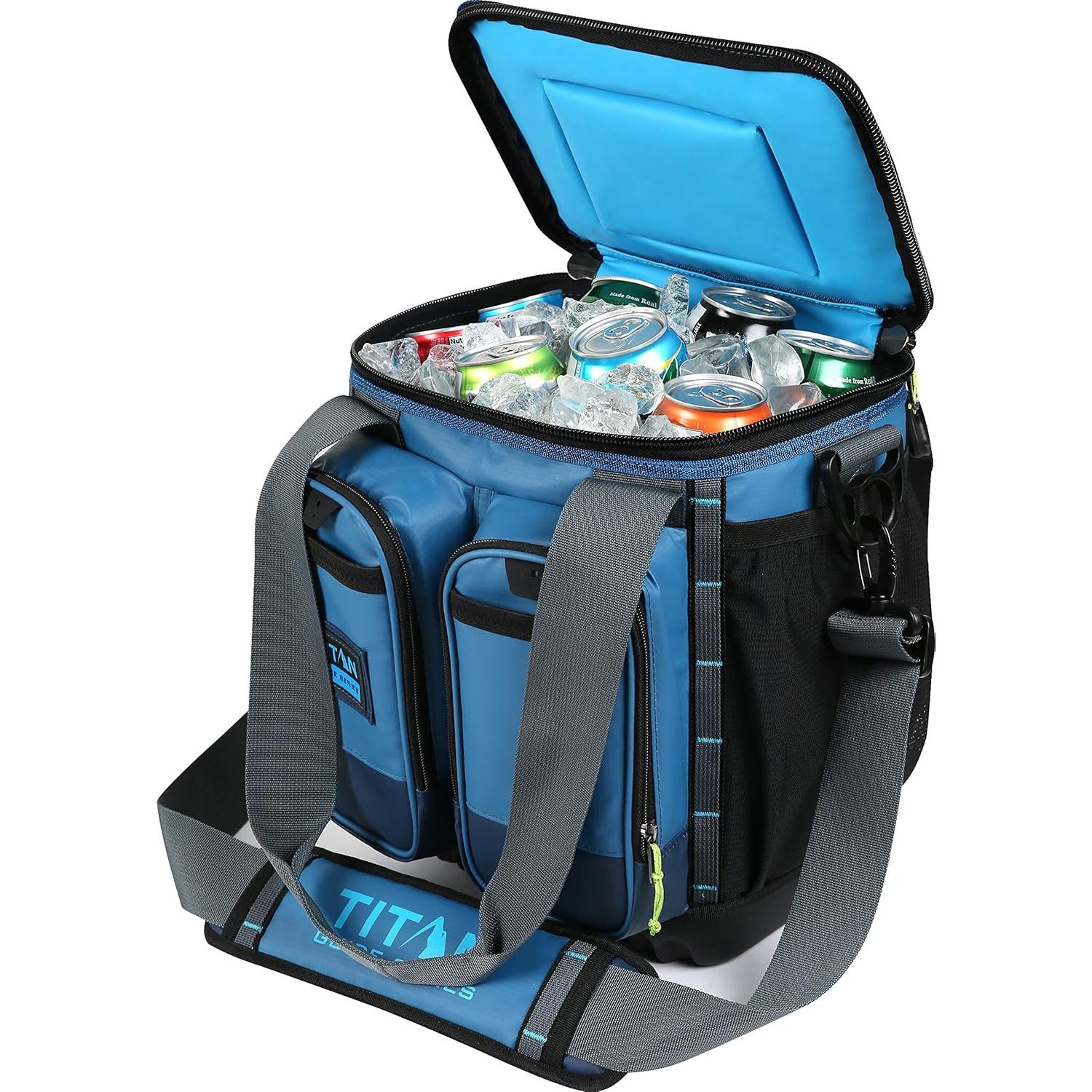 Enfriador portátil Titan de Arctic Zone 16 latas Azul