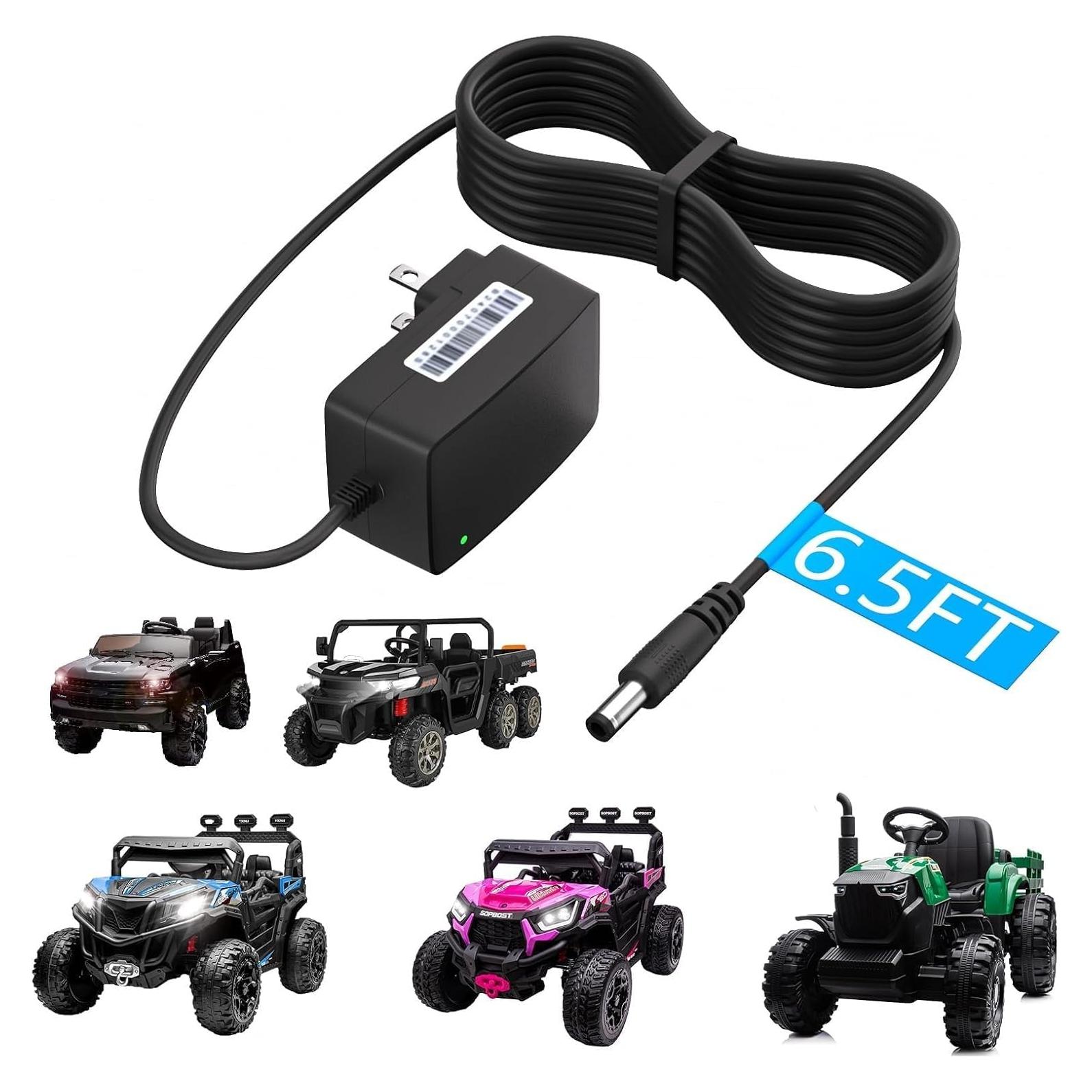 Cargador 24V IBERLS para coches eléctricos niños SUV