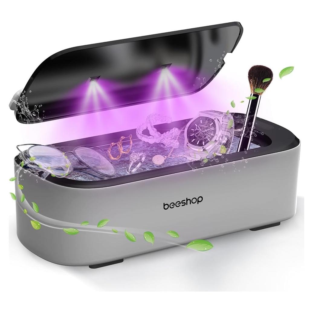 Limpiador Ultrasónico de Joyas BEESHOP A6PRO 550ml Negro